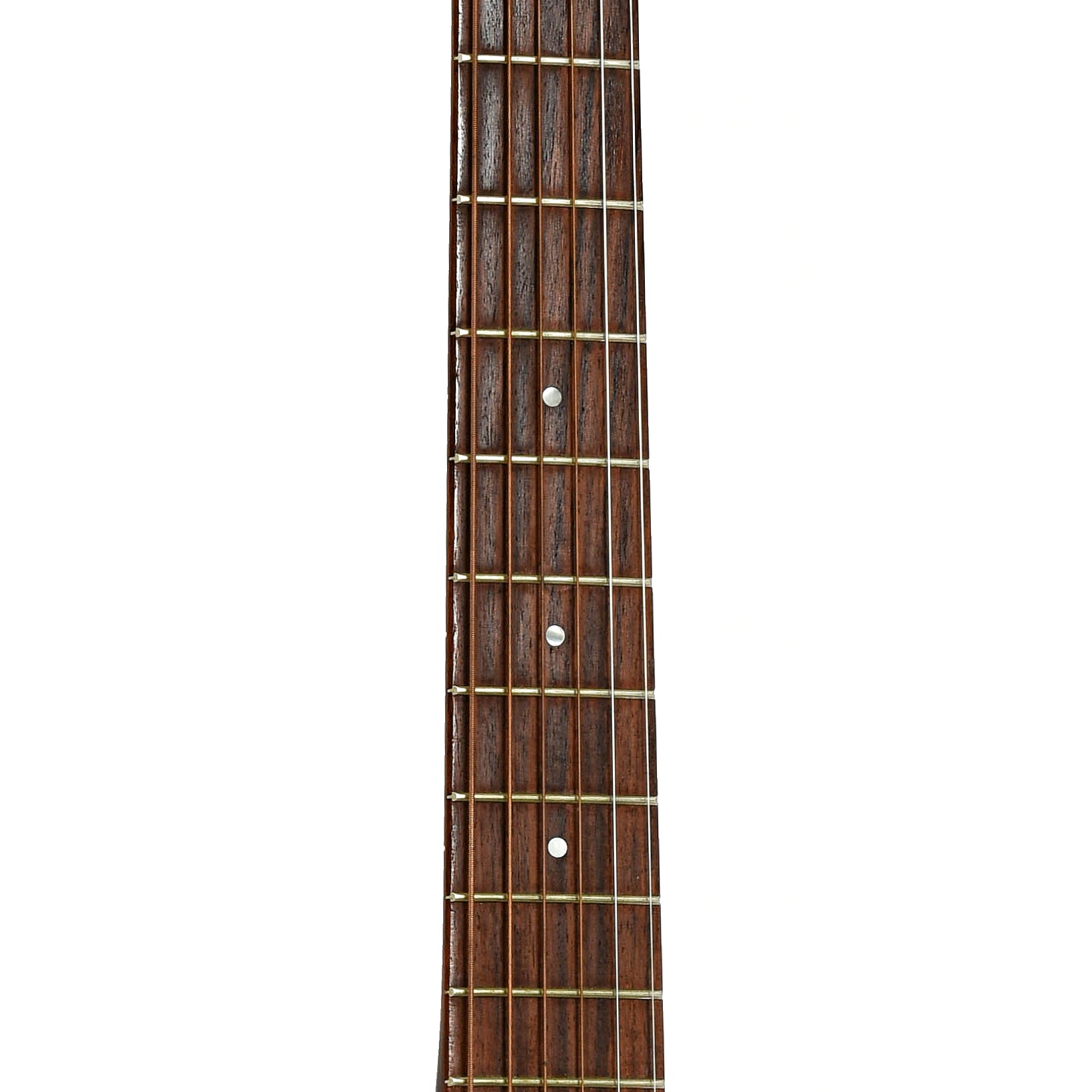Fretboard of Guild D-4 Acoustic Guitar