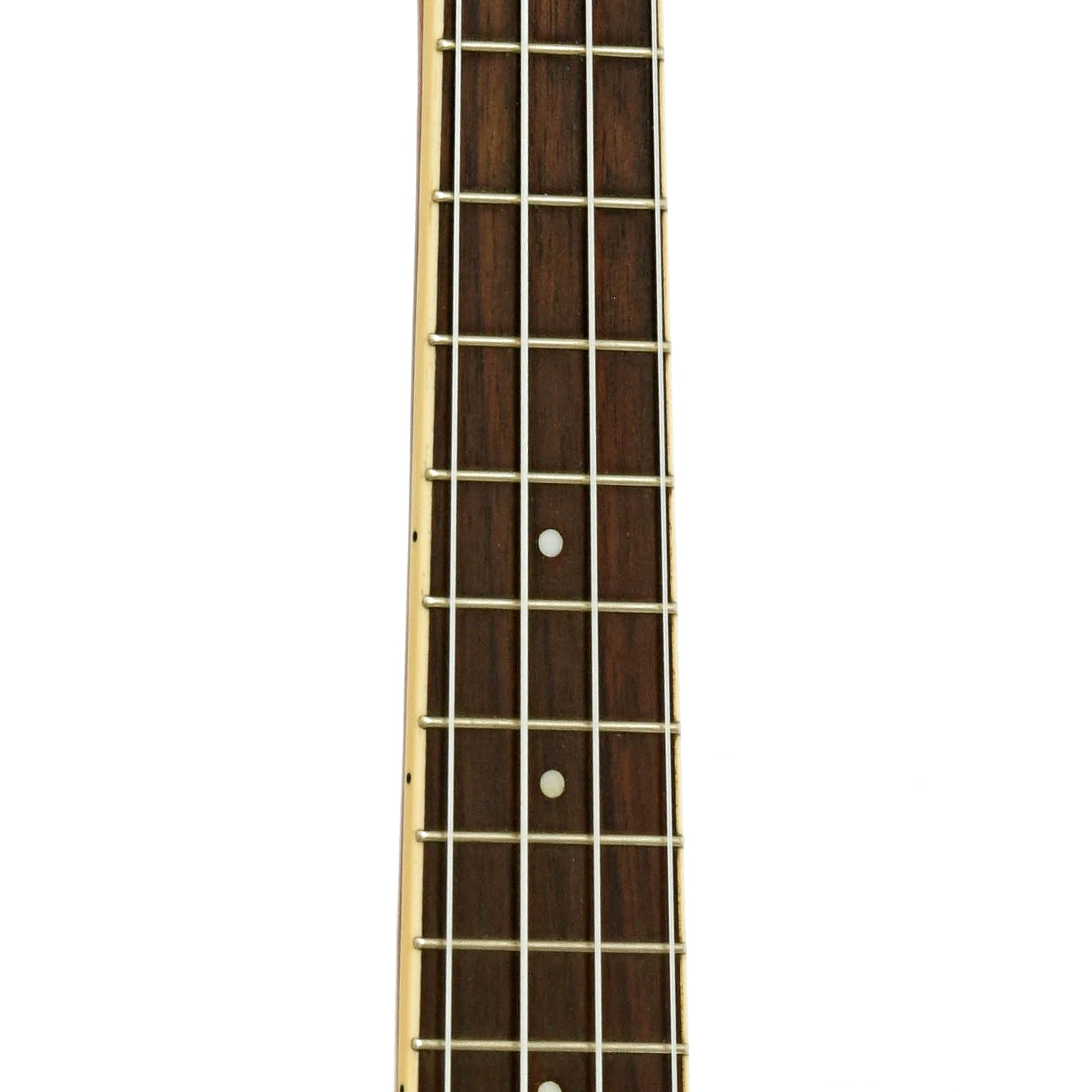 Fretboard of Fender Zuma Concert Ukulele