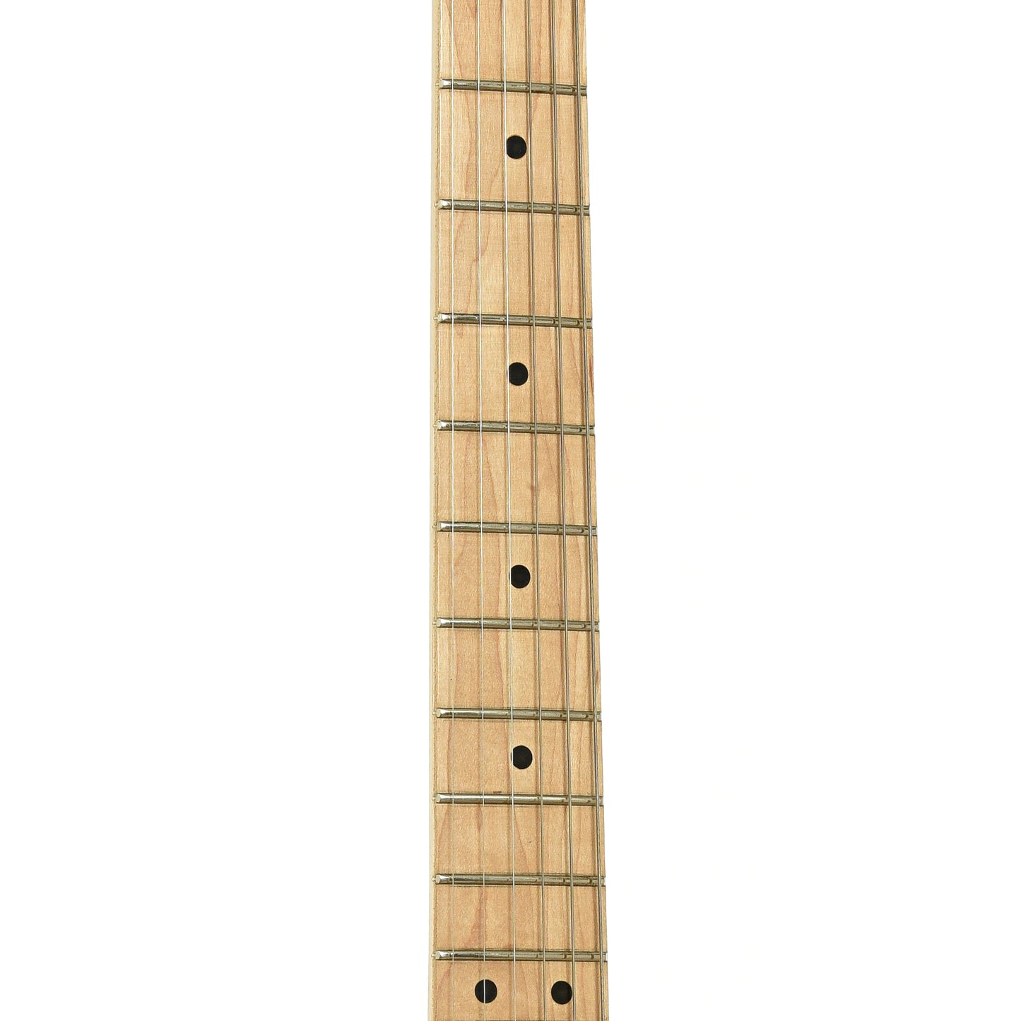 Fretboard of Fender Standard Stratocaster Electric Guitar