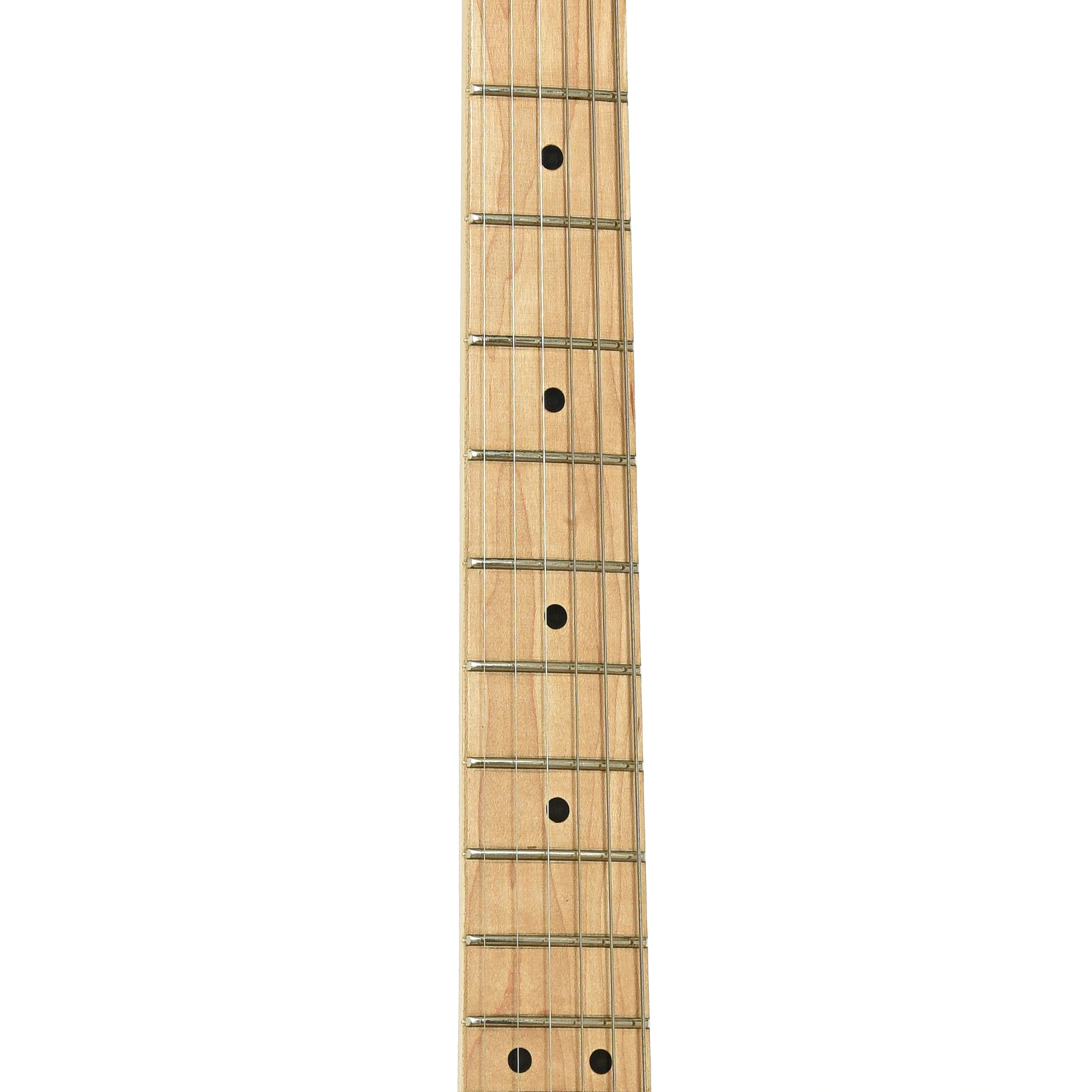 Fretboard of Fender Standard Stratocaster Electric Guitar