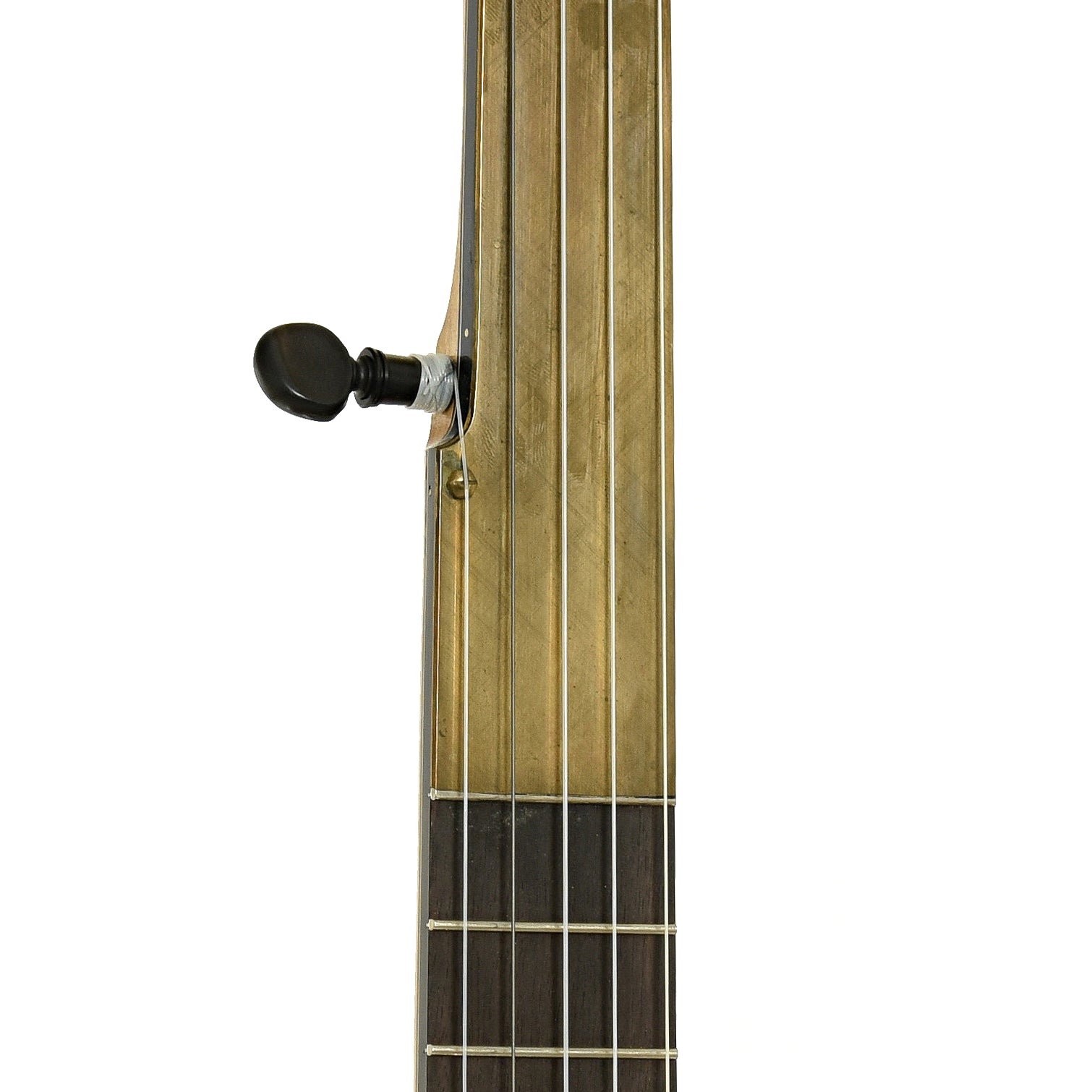 Fretboard of Weymann Conversion Open Back Banjo