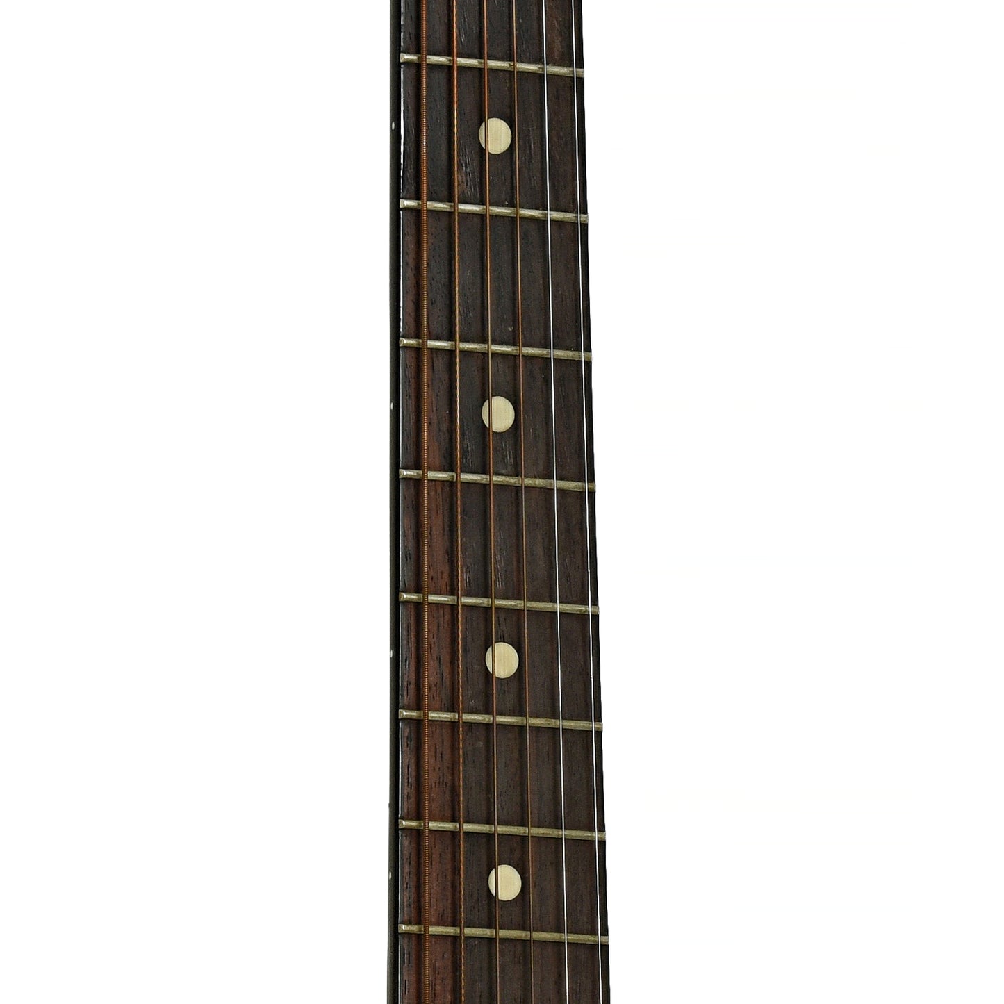 Fretboard of Recording King ROS-9-FES Acoustic Guitar