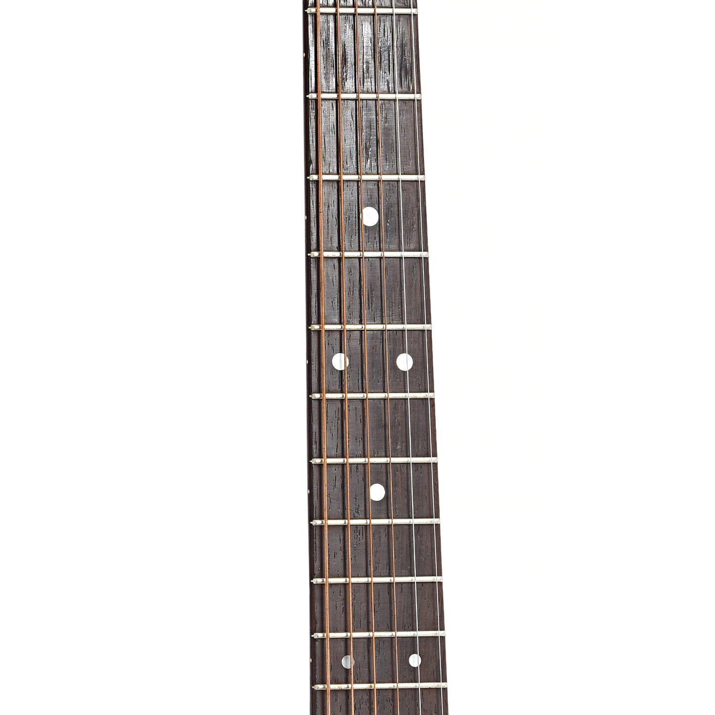 Fretboard of Martin D-21 Acoustic Guitar (1968)