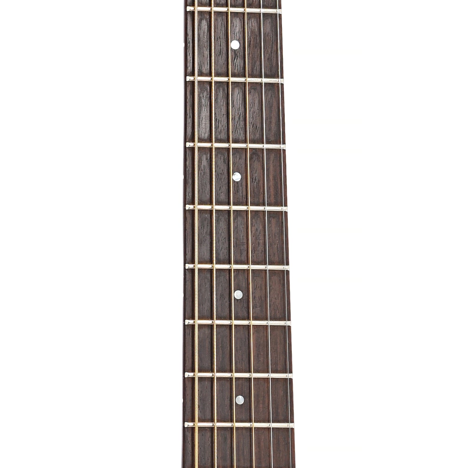 Fretboard of Gulid OM-140 Westerly Acoustic Guitar (2015)