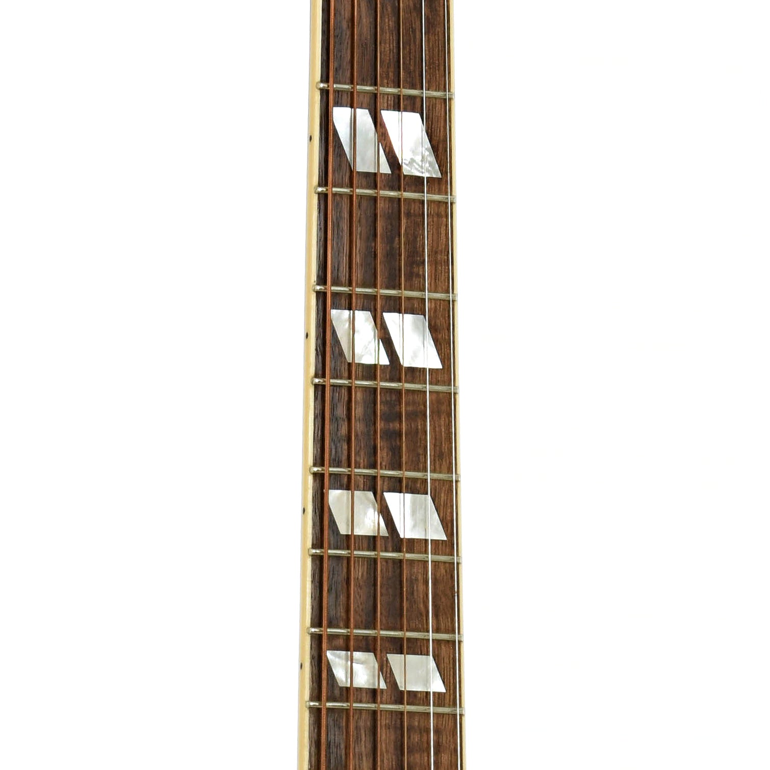 Fretboard of Epiphone Hummingbird Acoustic Guitar