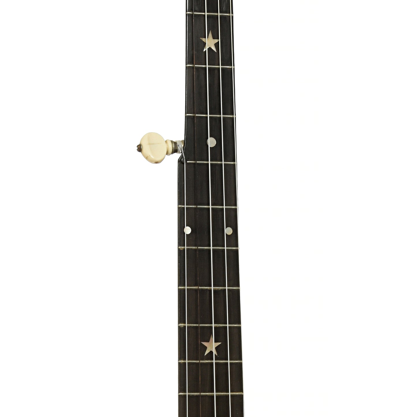 Fretboard of S.S. Stewart Champion No.1 Open Back Banjo 
