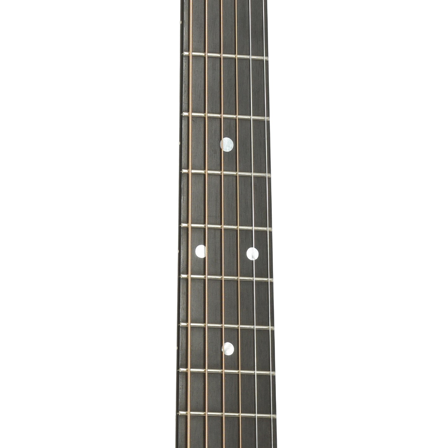 Fretboard of Martin D-28 Acoustic Guitar 