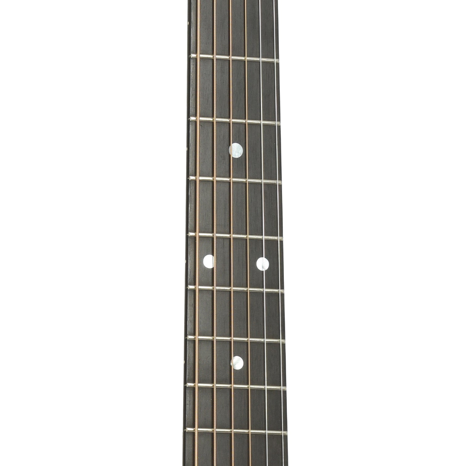 Fretboard of Martin D-28 Acoustic Guitar 