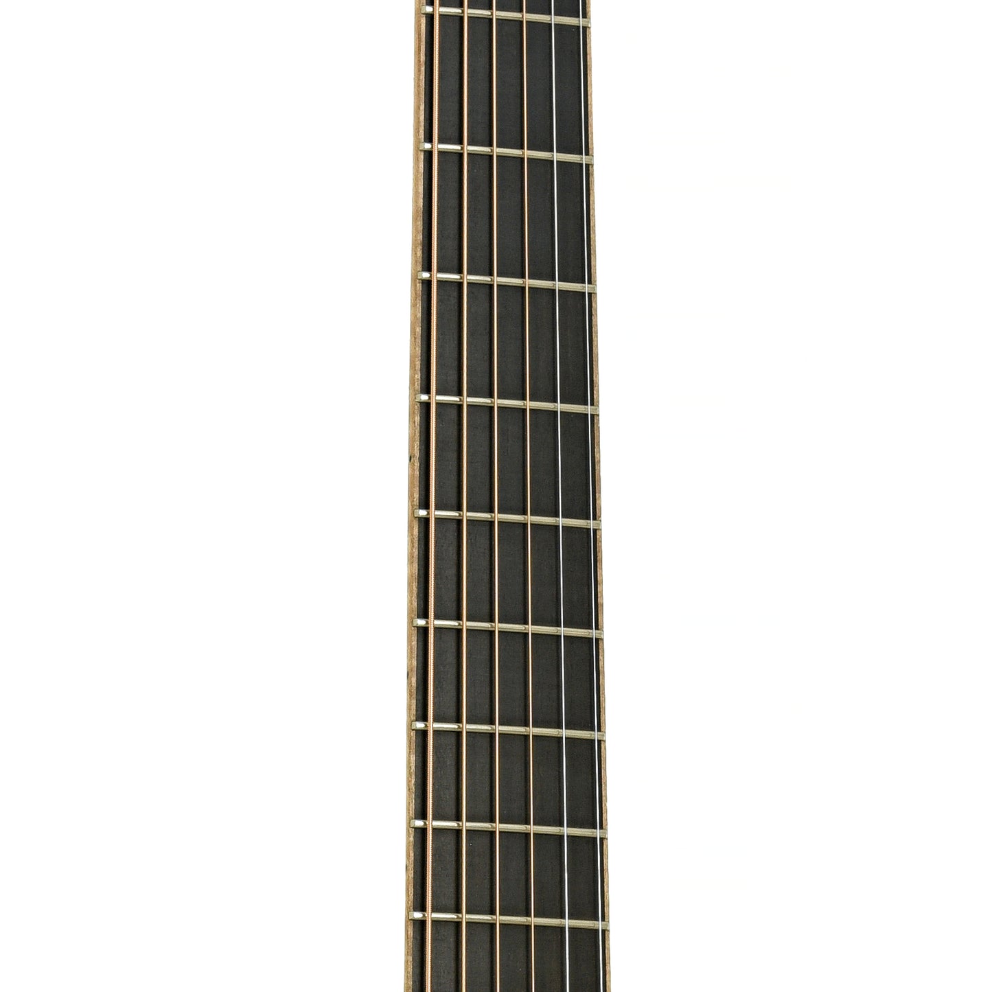 Fretboard of Huss and Dalton CM Custom Acoustic Guitar