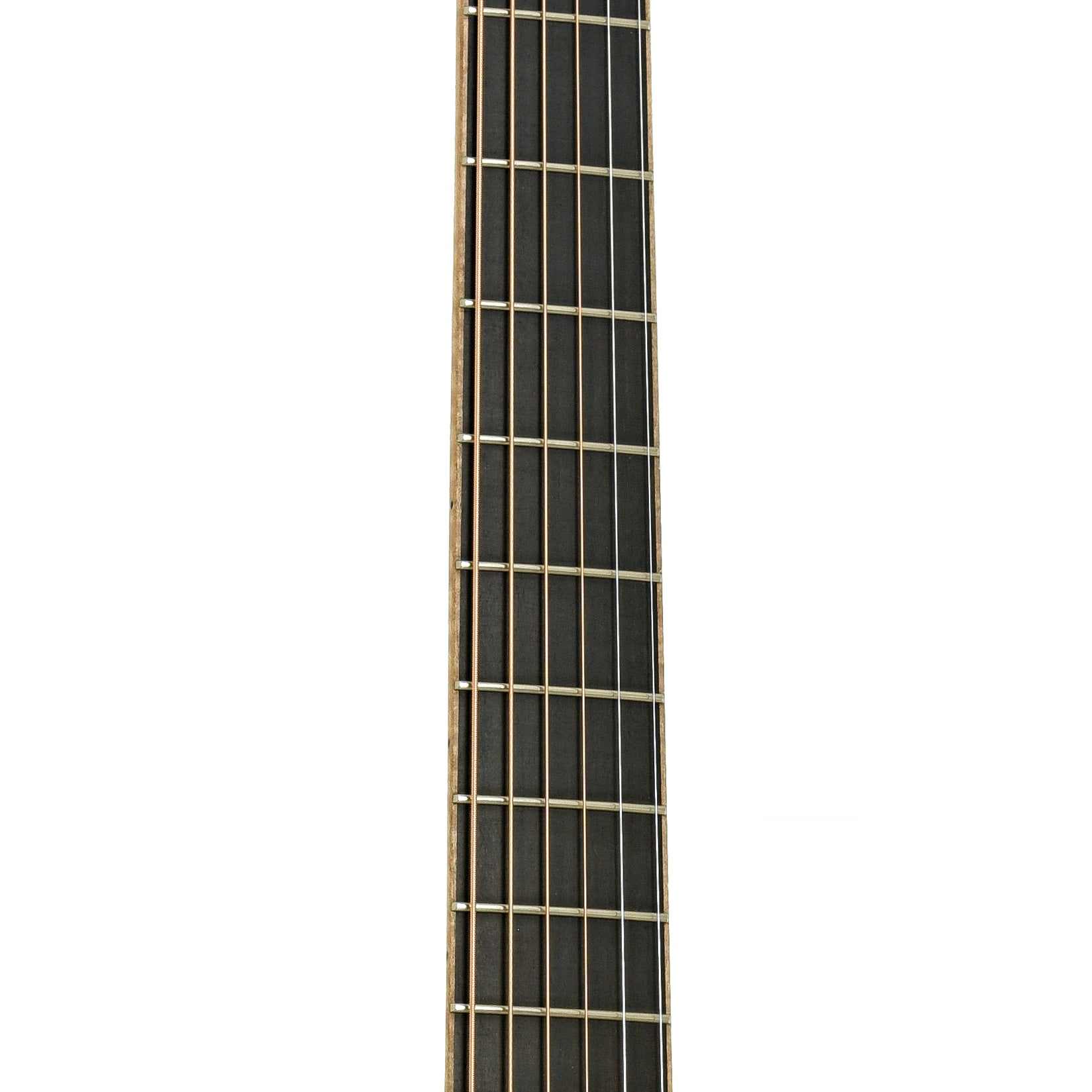 Fretboard of Huss and Dalton CM Custom Acoustic Guitar