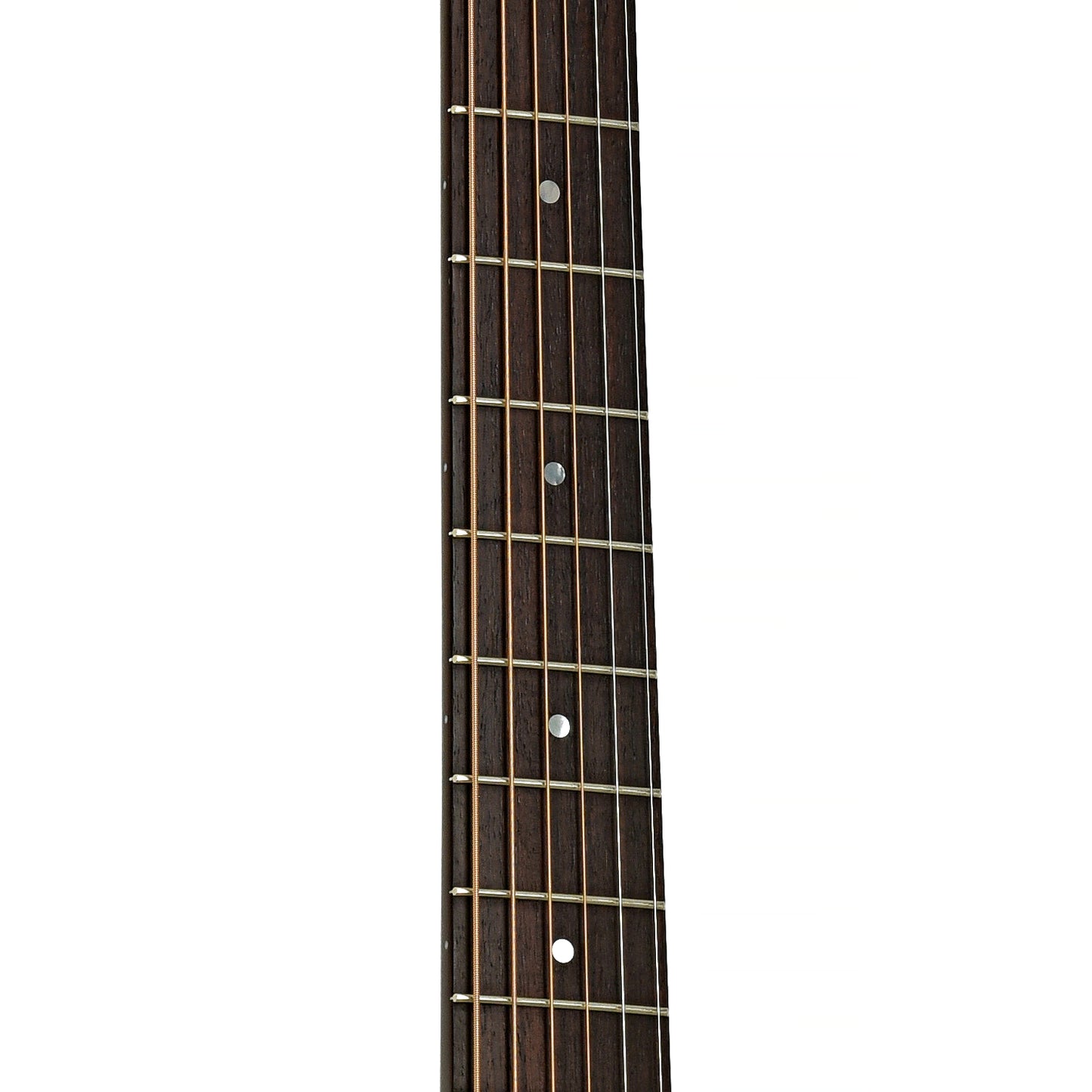 Fretboard of Guild USA D-40 Traditional Acoustic Guitar 