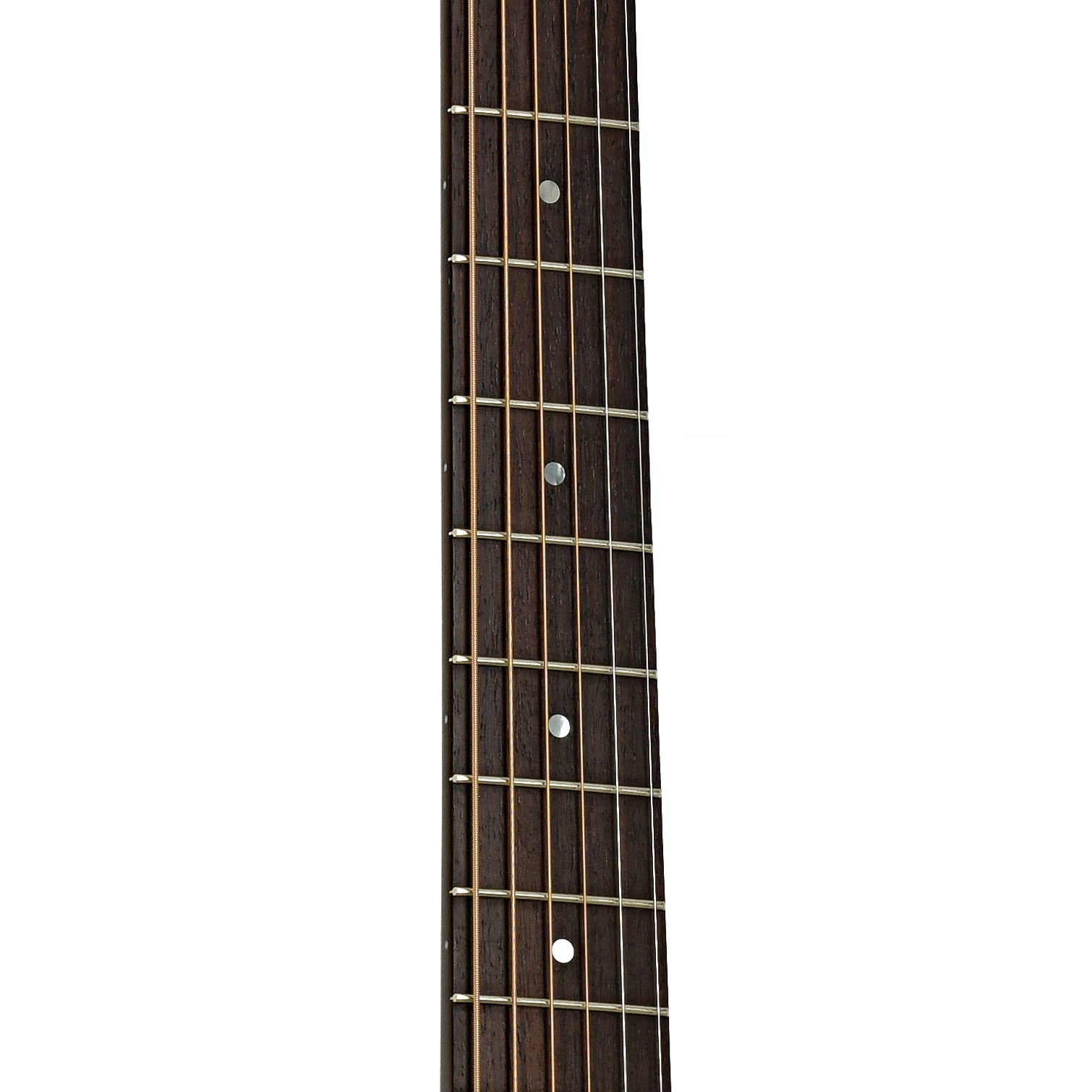 Fretboard of Guild USA D-40 Traditional Acoustic Guitar 