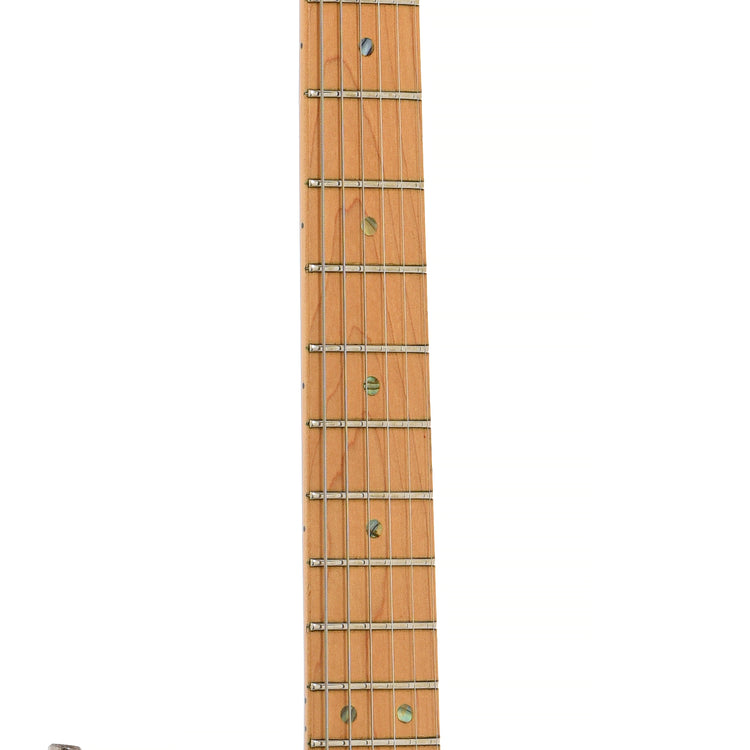 fretboard of Fender American Deluxe Fat Stratocaster