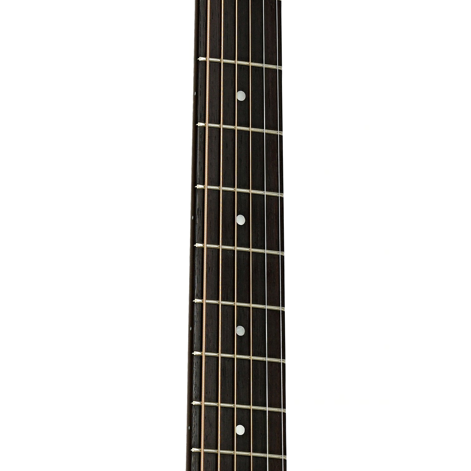 Fretboard of Guild F40 Traditional Jumbo Acoustic Guitar