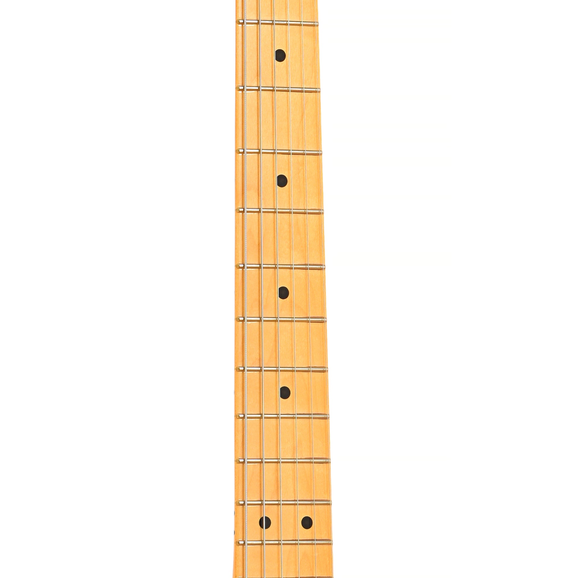 fretboard of Fender American Vintage II 1972 Telecaster Thinline, Aged Natural