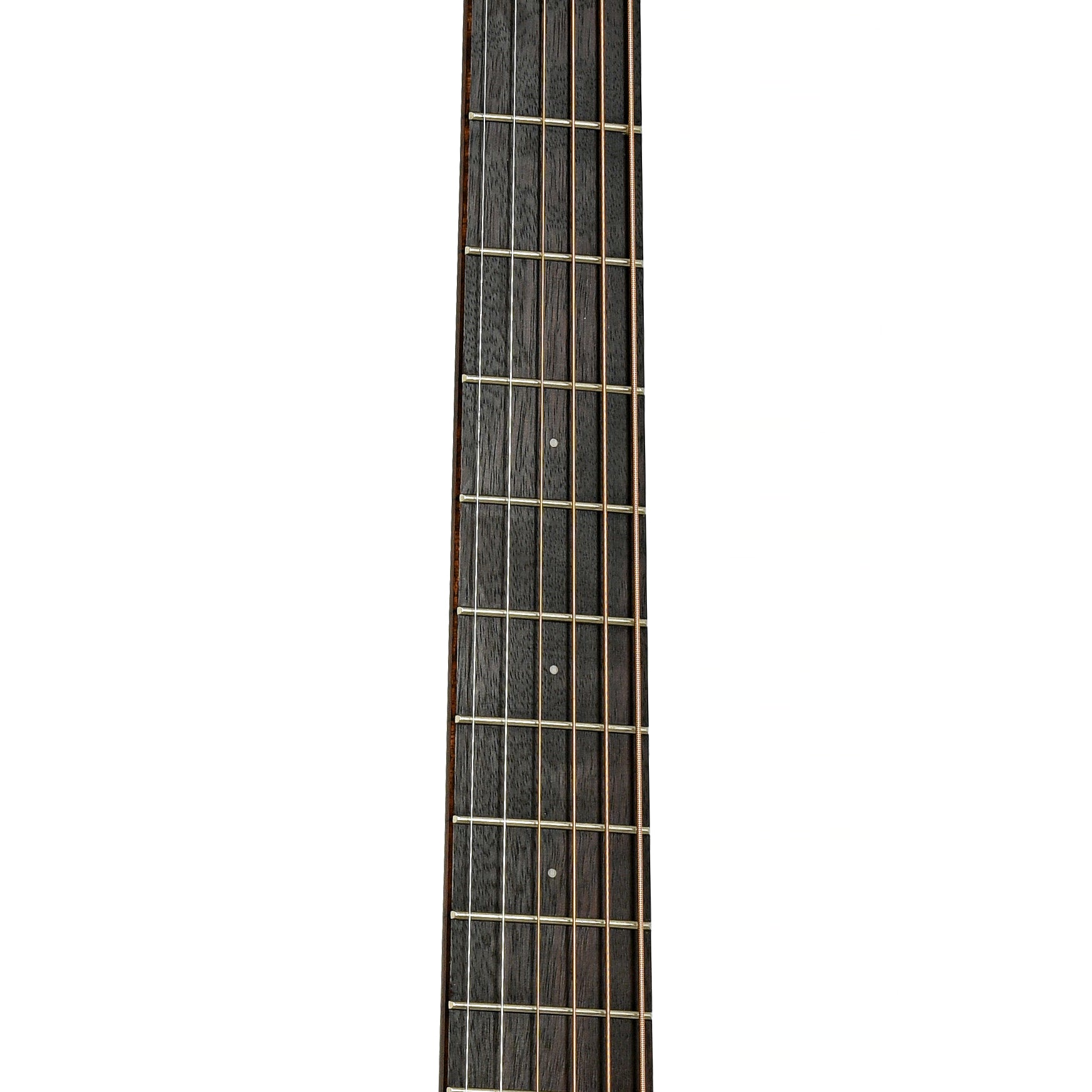 Fretboard of Breedlove Pursuit Concert CE Left Handed Acoustic Guitar