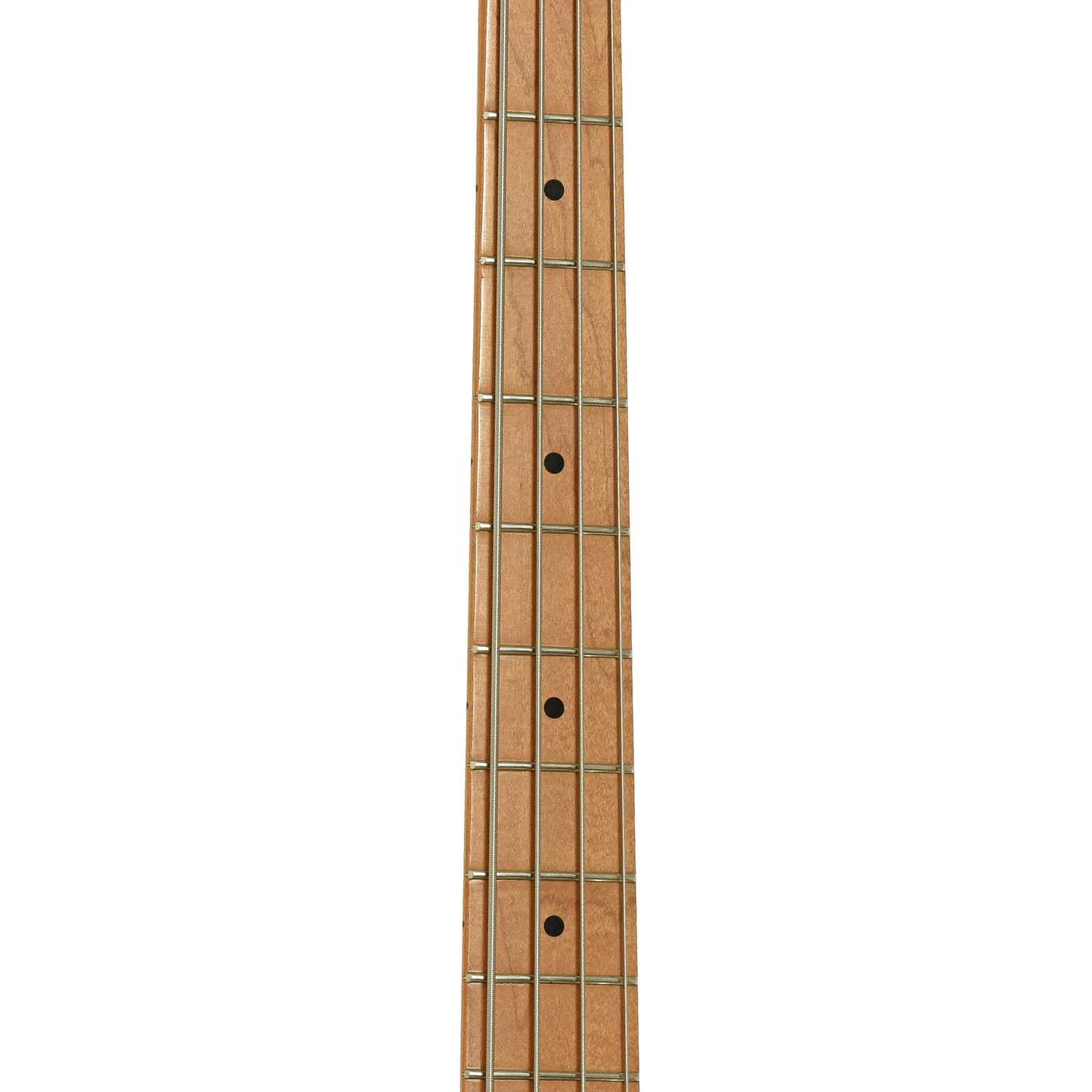 Fretboard of Fender Standard Precision Electric Bass
