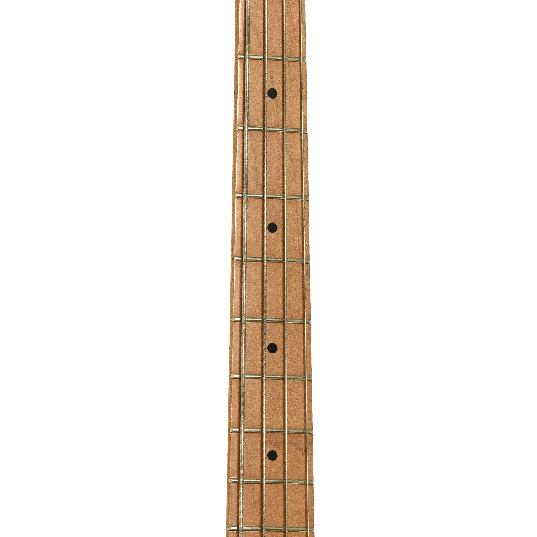 Fretboard of Fender Standard Precision Electric Bass