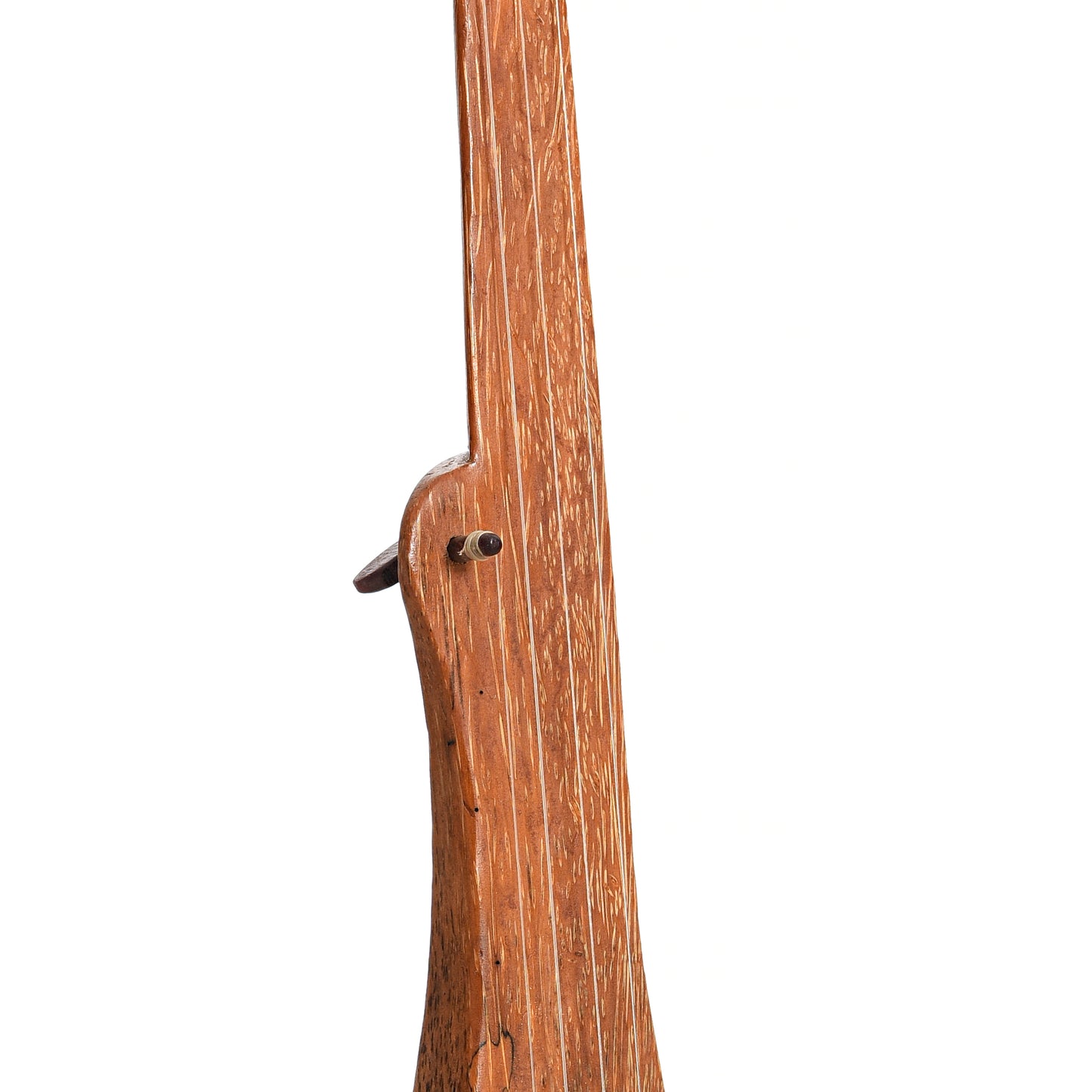 Fretboard of Menzies Fretless 4-String Gourd Banjo #509