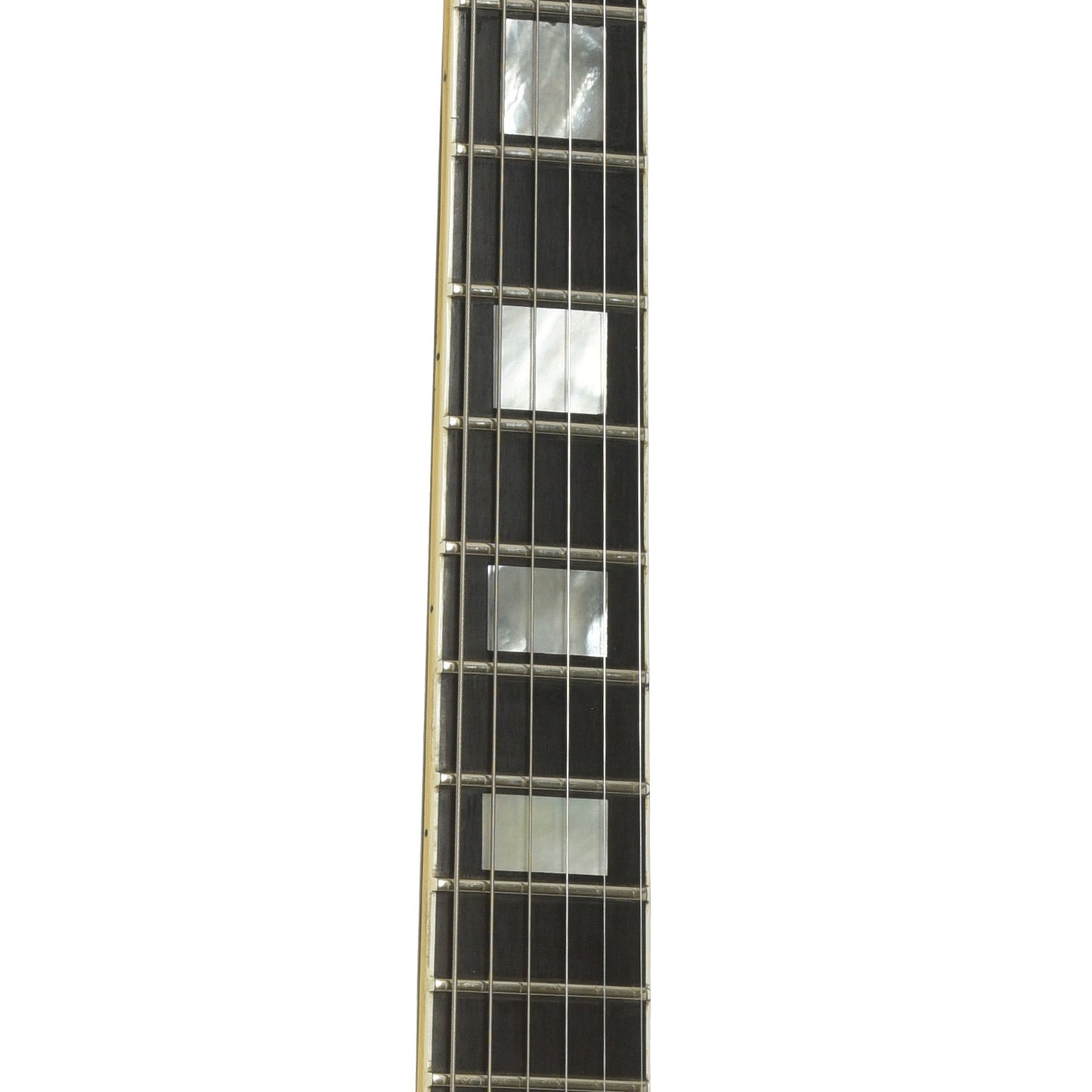 fretboard of Gibson Les Paul Custom Electric Guitar