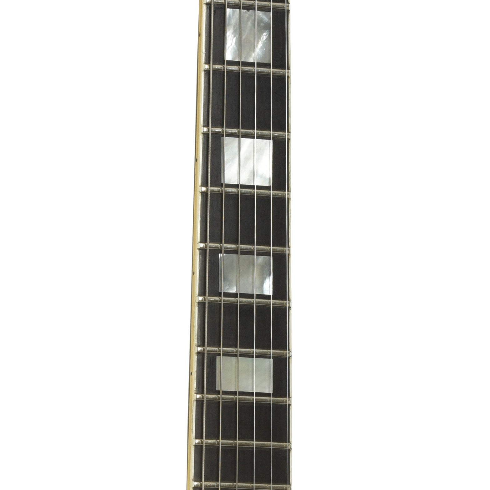 fretboard of Gibson Les Paul Custom Electric Guitar