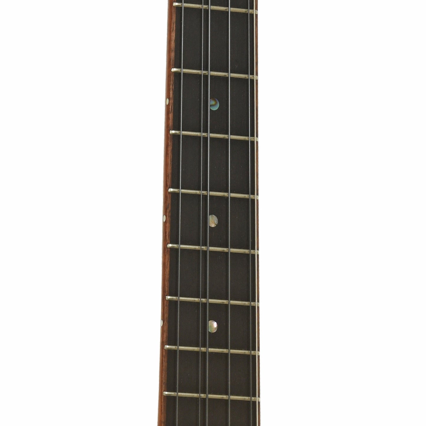 Fretboard of Grimes Custom Brazilian 6-String Tenor Ukulele