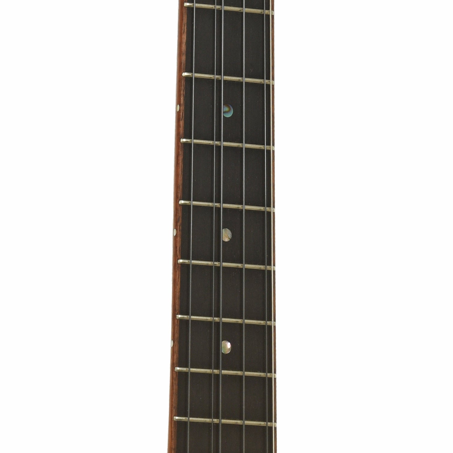 Fretboard of Grimes Custom Brazilian 6-String Tenor Ukulele