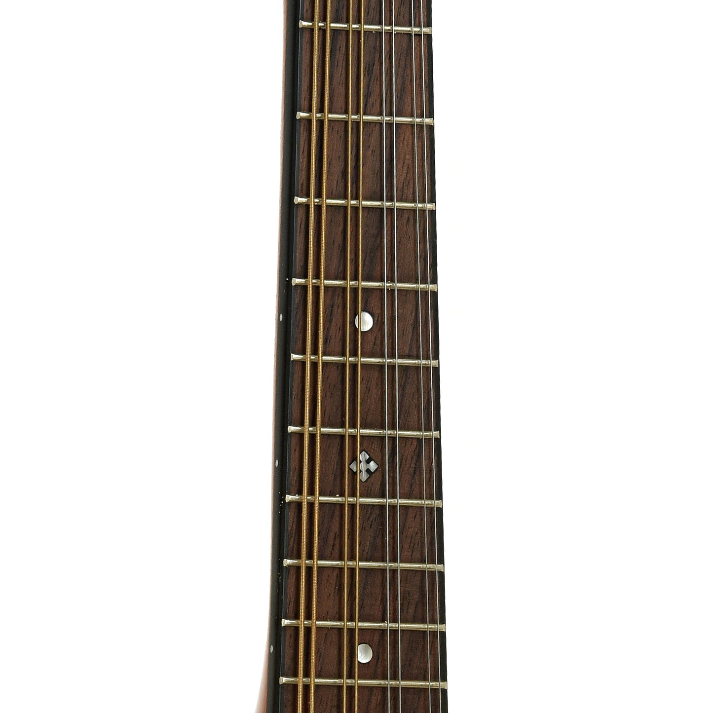 Fretboard of Gold Tone Frypan Mandolin