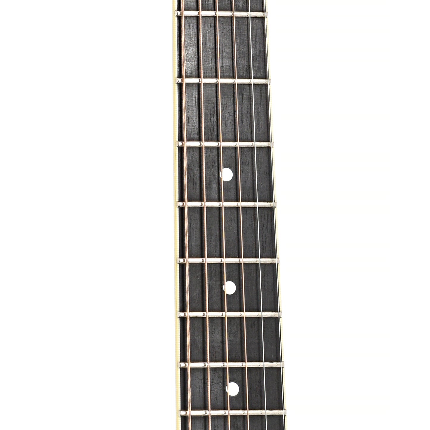 Fretboard of National German Silver Style 1 Tricone Resonator Guitar (2013)