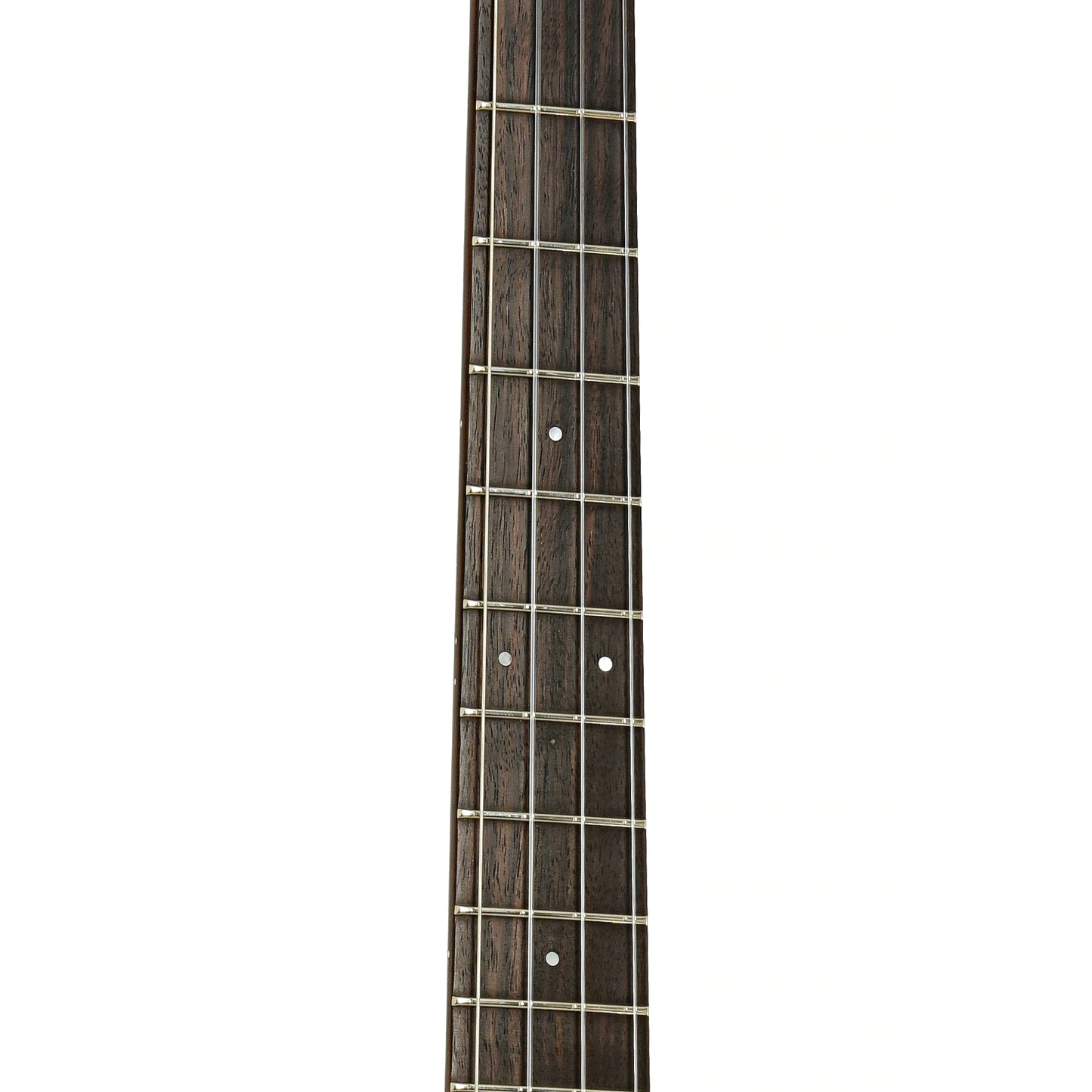 Fretboard of Pono BN-30D Baritone Nui Guitar Ukulele