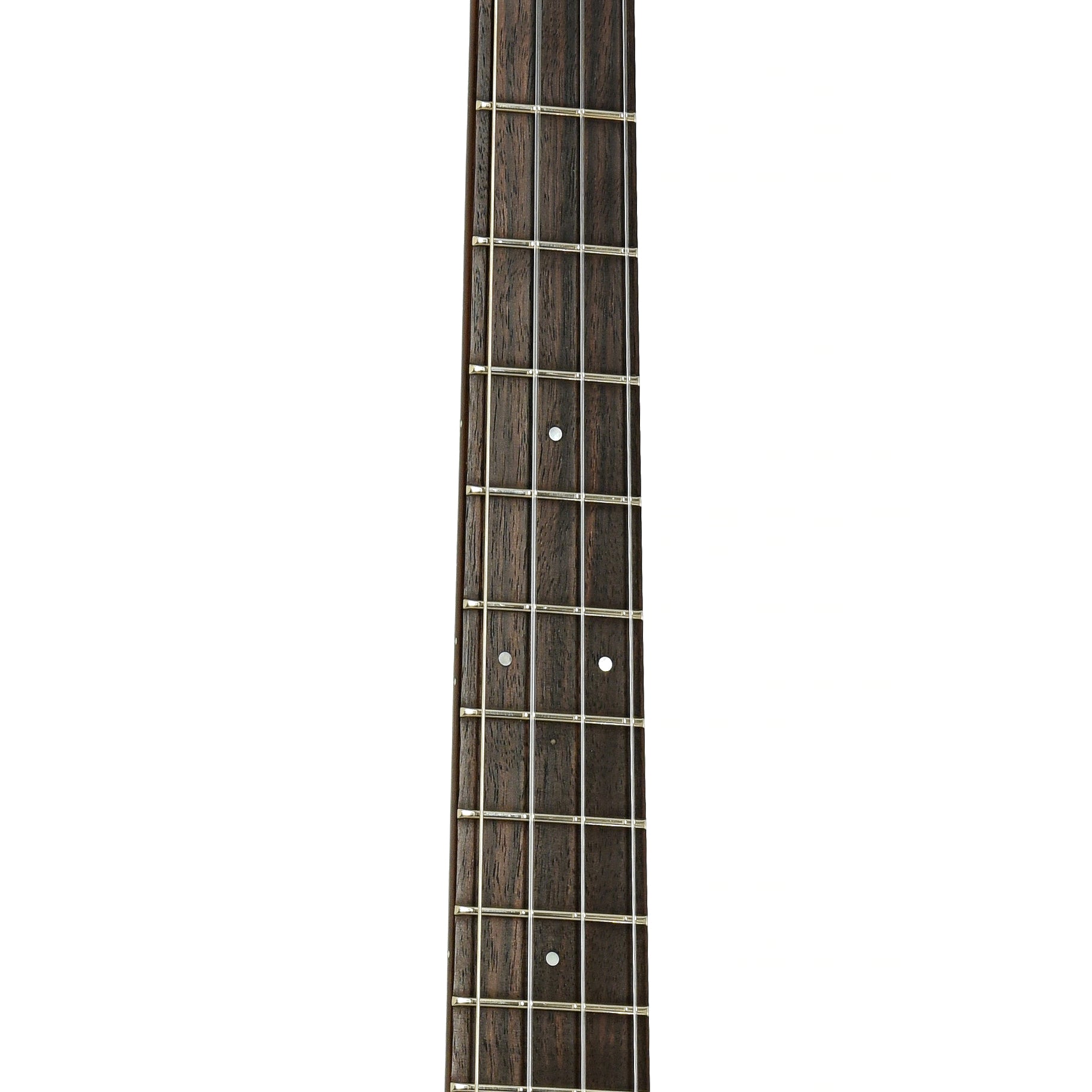 Fretboard of Pono BN-30D Baritone Nui Guitar Ukulele
