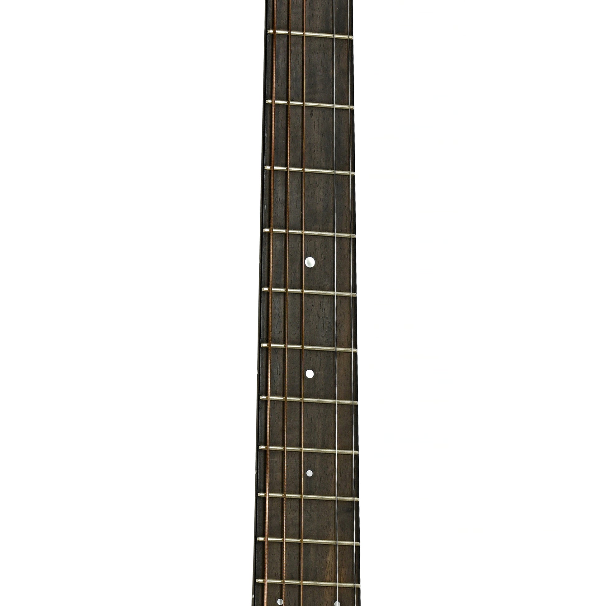 Fretboard of Huss and Dalton TD-M Custom Acoustic Guitar