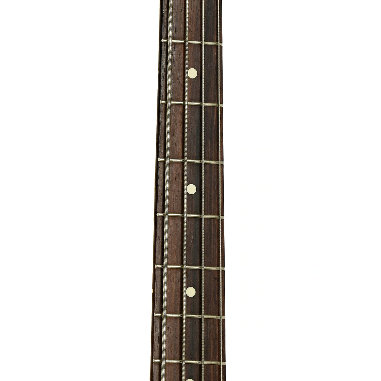 Fretboard of Fender Mustang 4-String Electric Bass