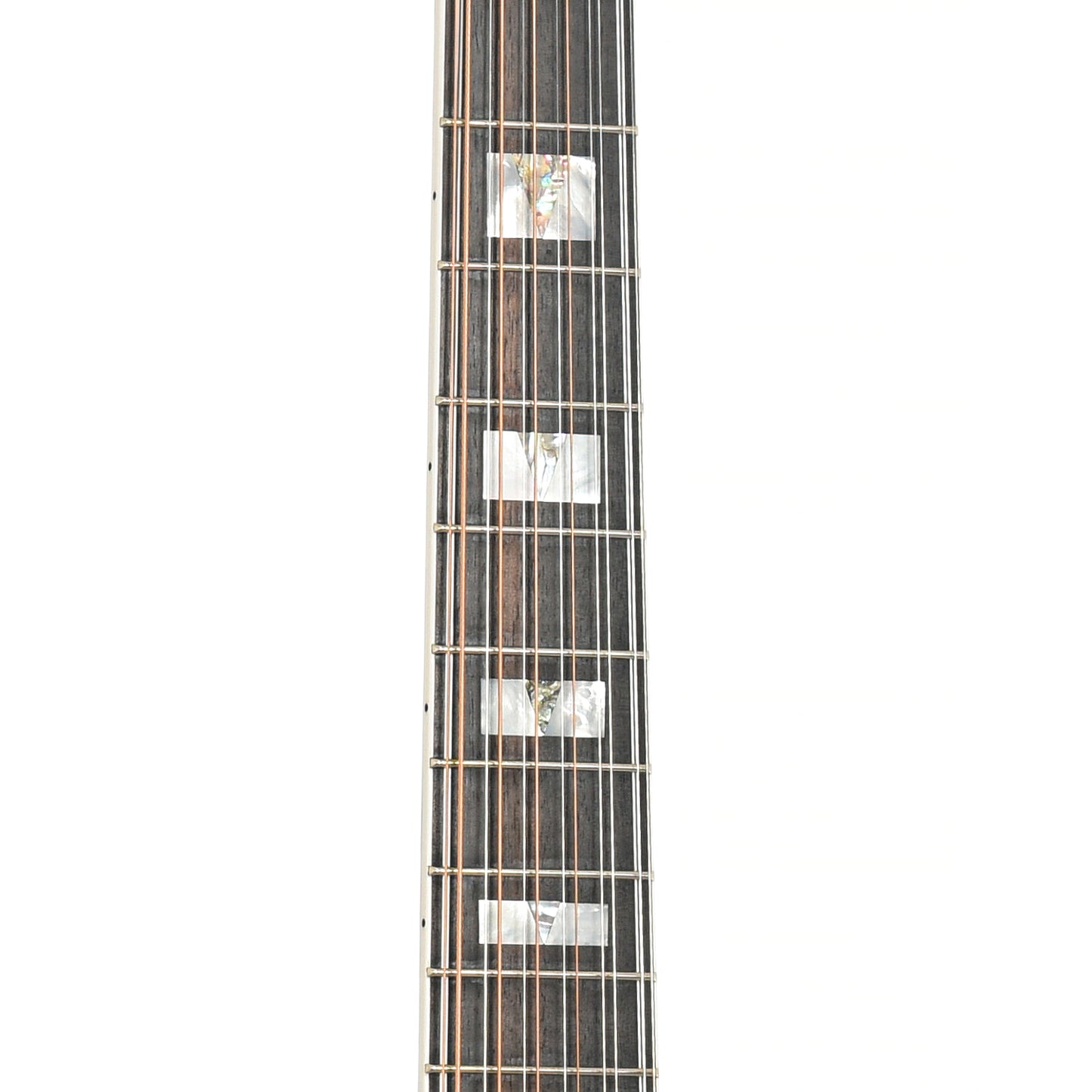 Fretboard of Guild USA F-512 12-String Acoustic Guitar with Case