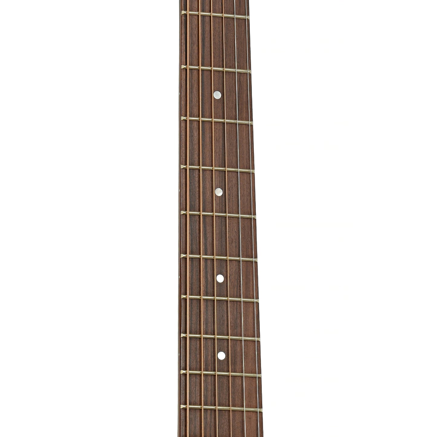 Fretboard of Farida Holiday Pack, All Solid Dreadnought Acoustic Guitar