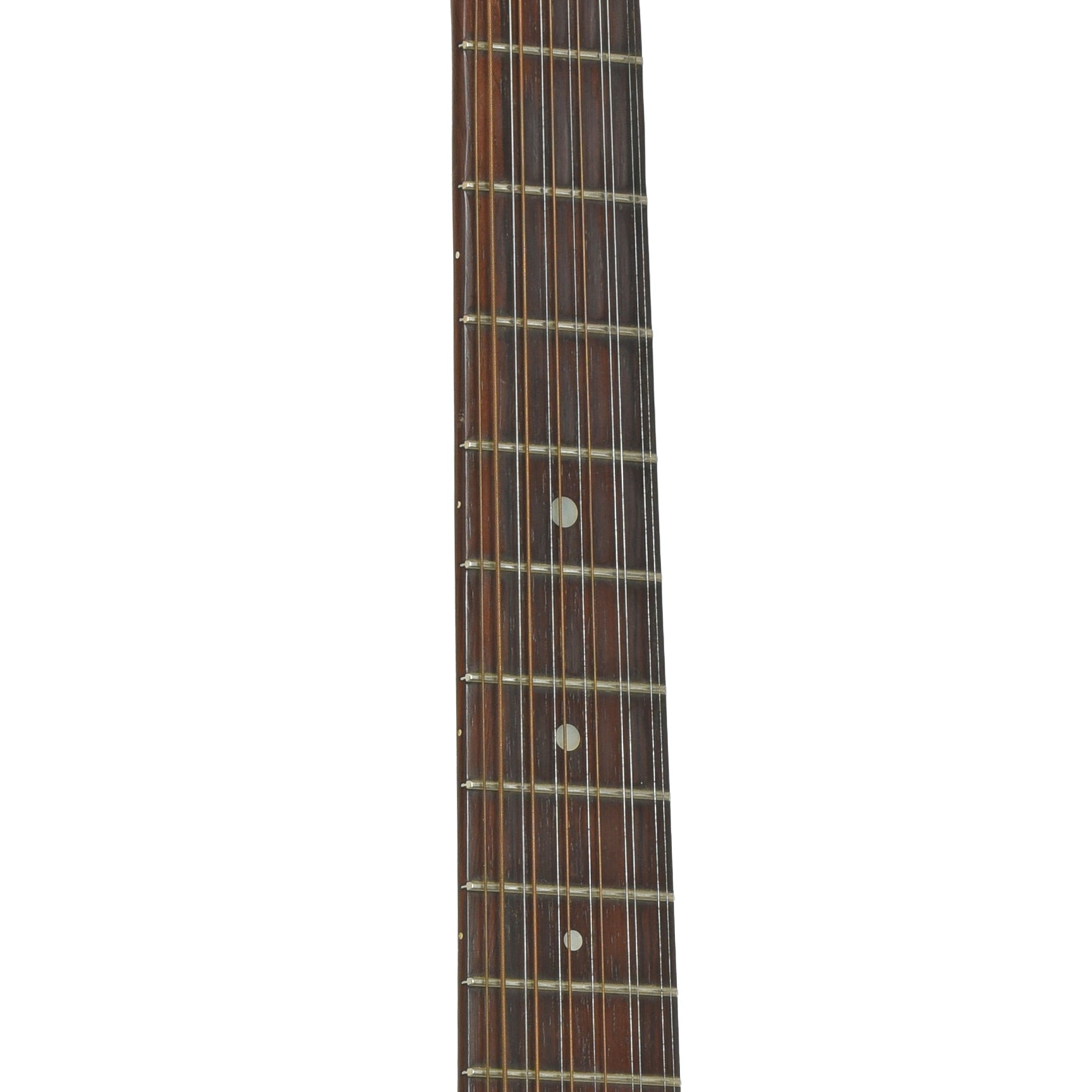 Fretboard of Martin D12-20 12-String Acoustic Guitar