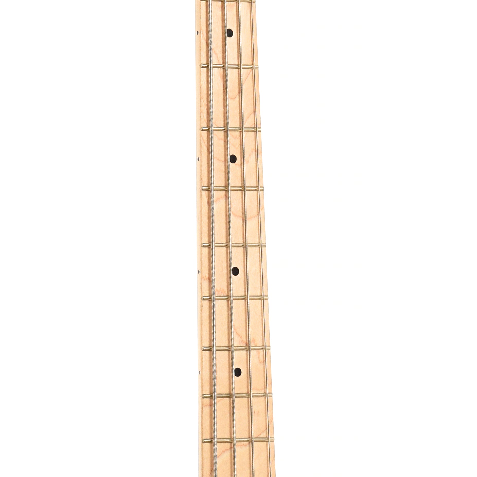 Fretboard of Squier Sonic Precision Bass, California Blue