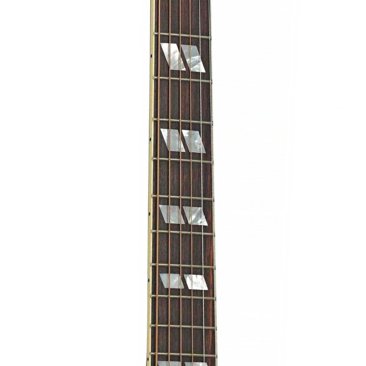 Fretboard of Gibson Hummingbird Standard Acoustic Guitar & Case, Vintage Cherry Sunburst (HiFi Pickup)