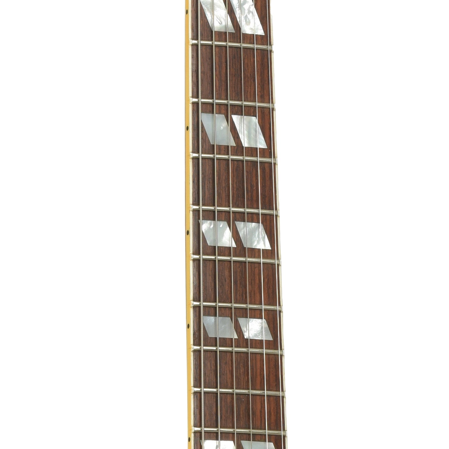 Fretboard of Gibson ES-175 Hollowbody Electric Guitar