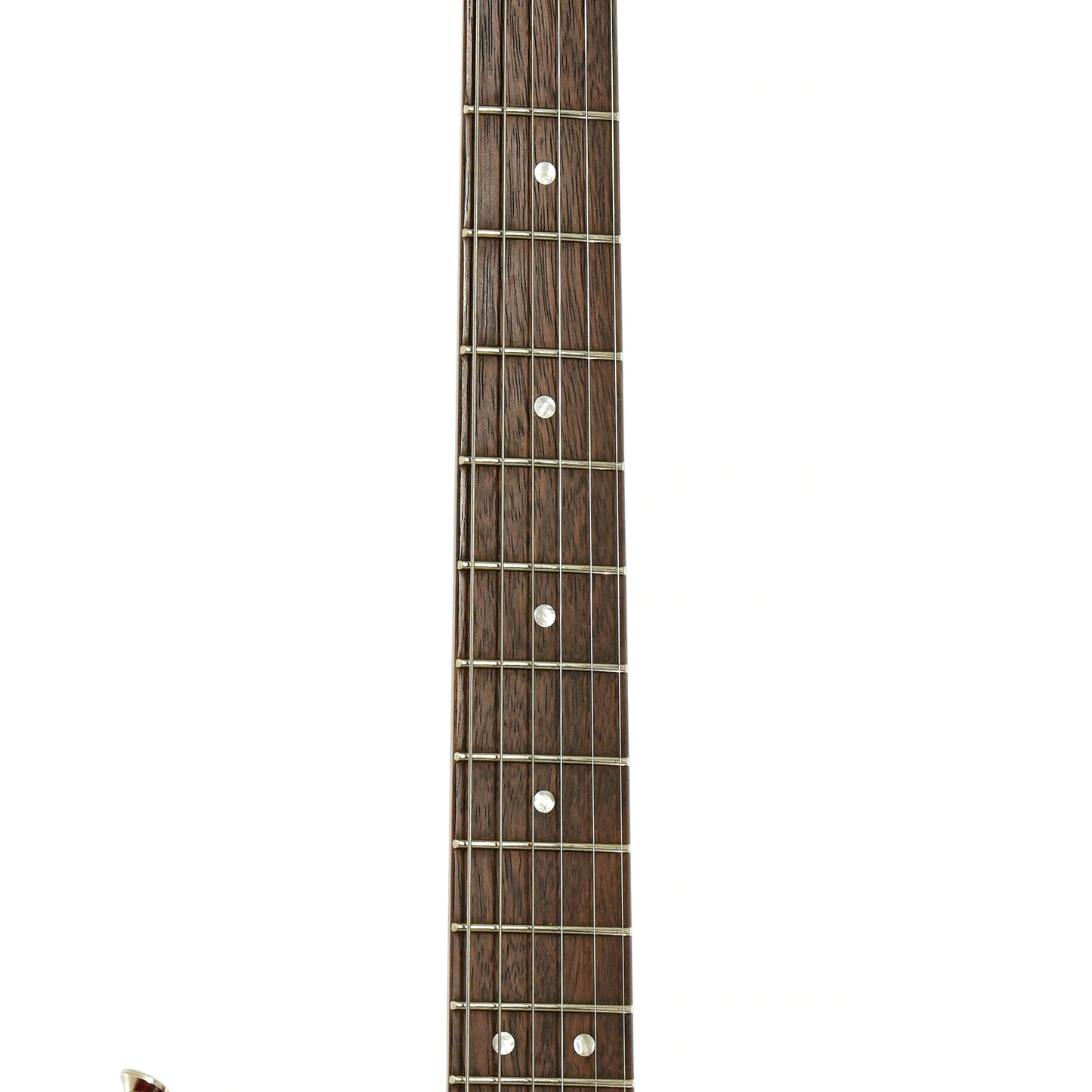 Fretboard of Squier Classic Vibe 60s Stratocaster Electric Guitar 