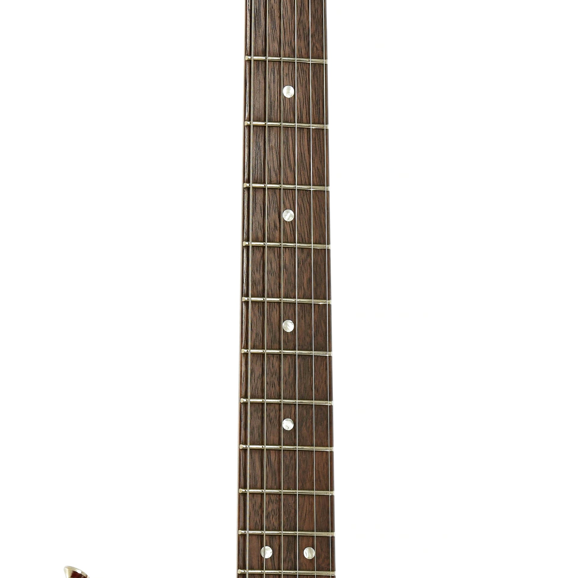 Fretboard of Squier Classic Vibe 60s Stratocaster Electric Guitar 