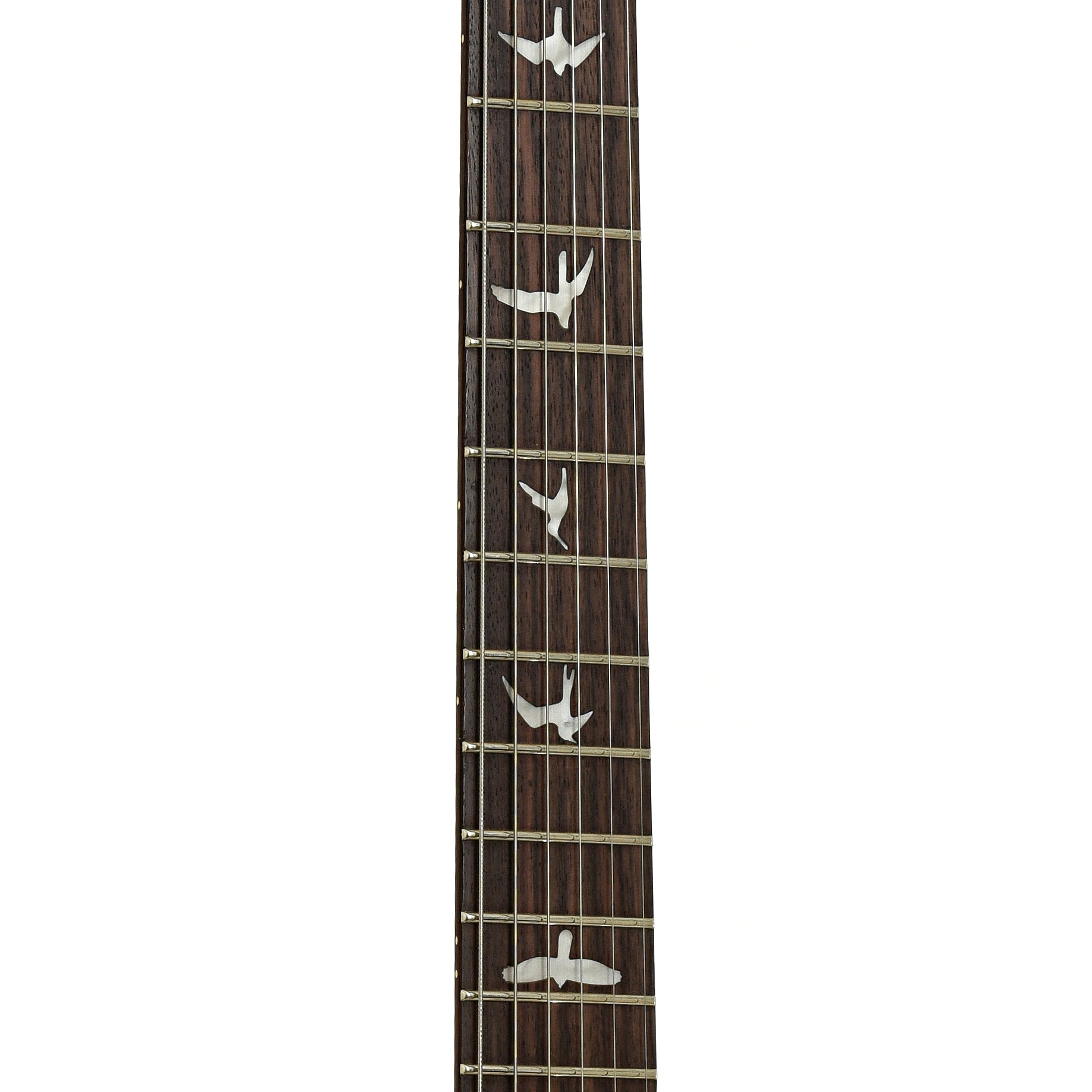 Fretboard of PRS SE CE24 Electric Guitar, Slate Blue 