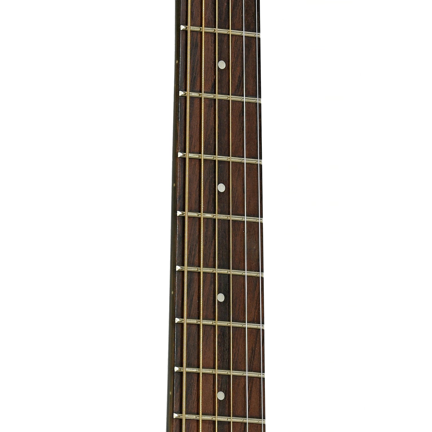 Fretboard of Klos Hybrid Dreadnought Acoustic Guitar