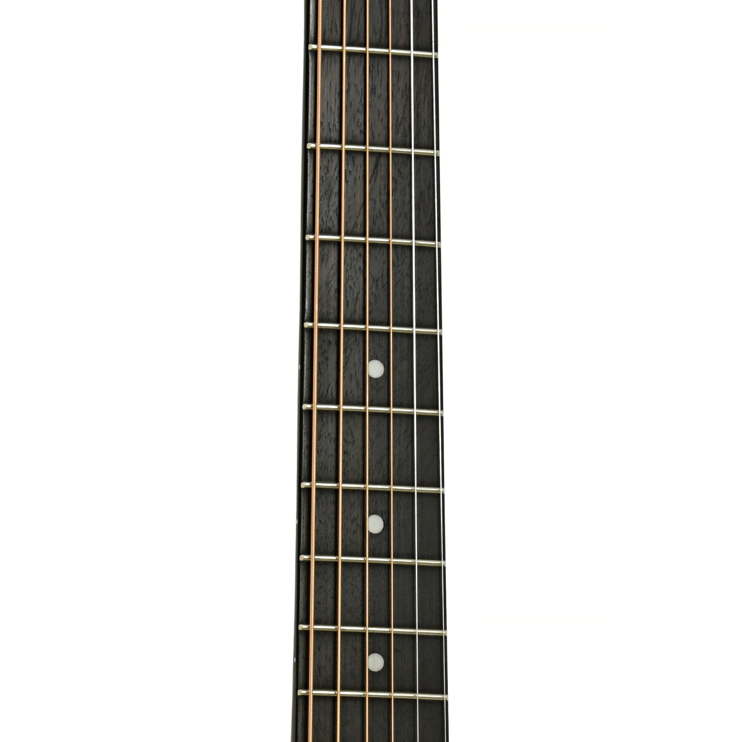 Fretboard of  Zager Travel Acoustic Guitar