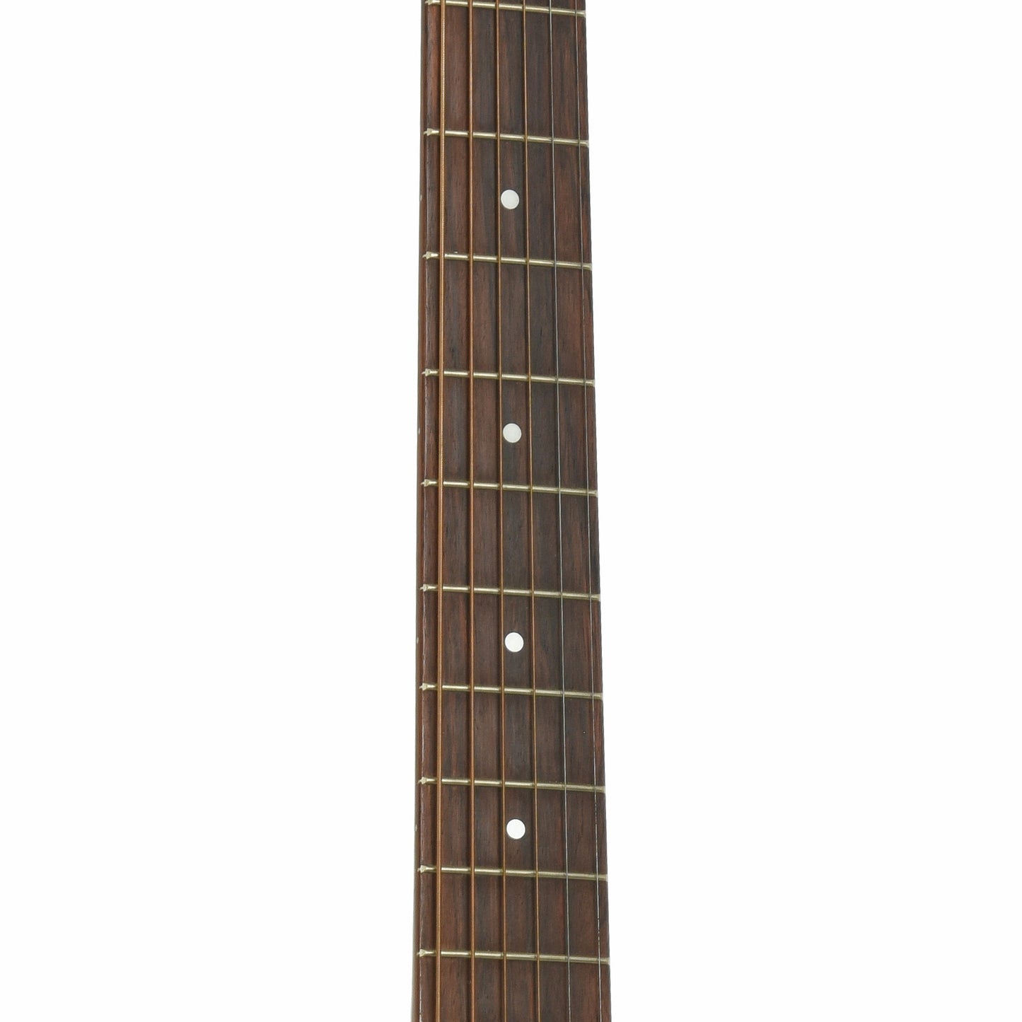 Fretboard of Guild D-40 Standard Acoustic Guitar