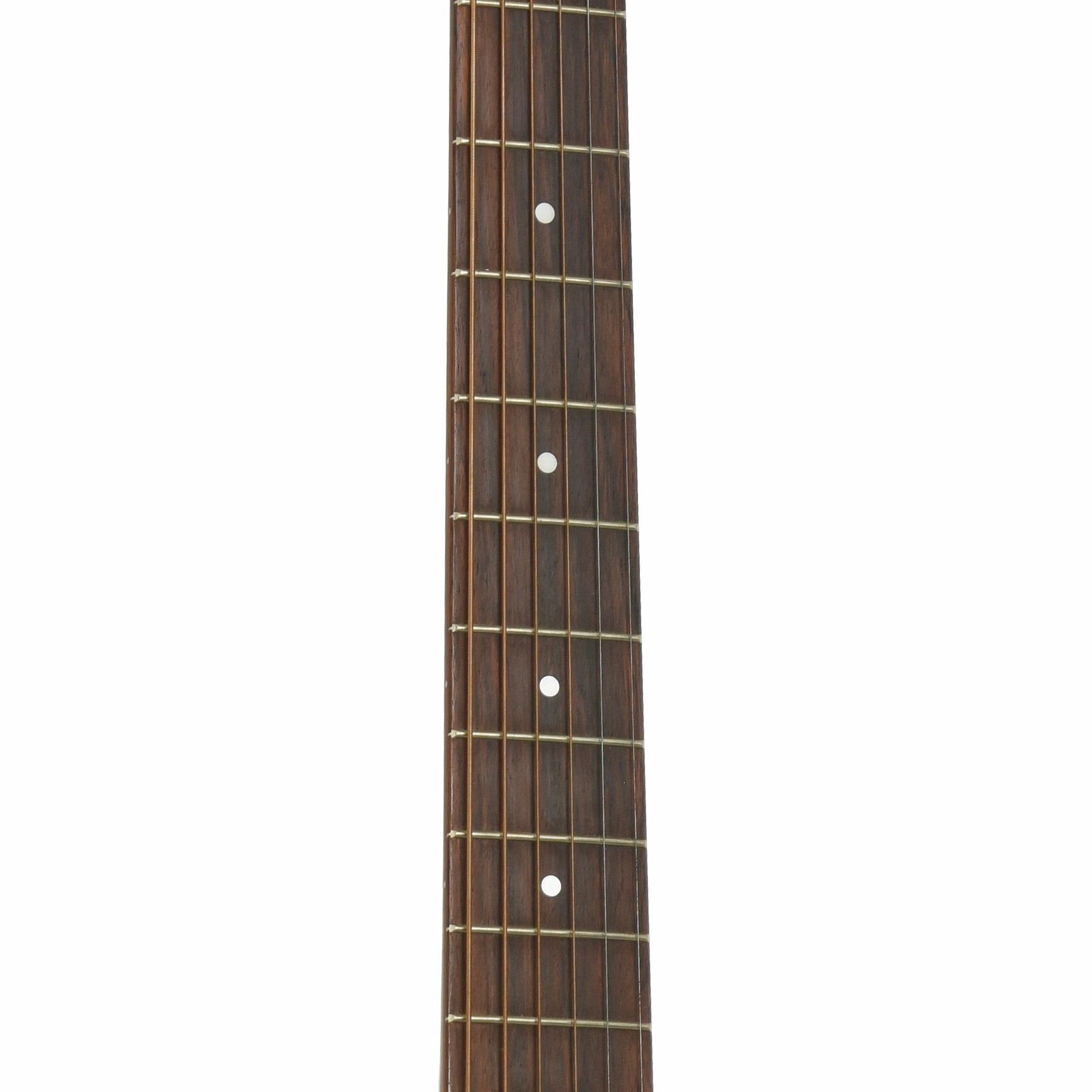 Fretboard of Guild D-40 Standard Acoustic Guitar