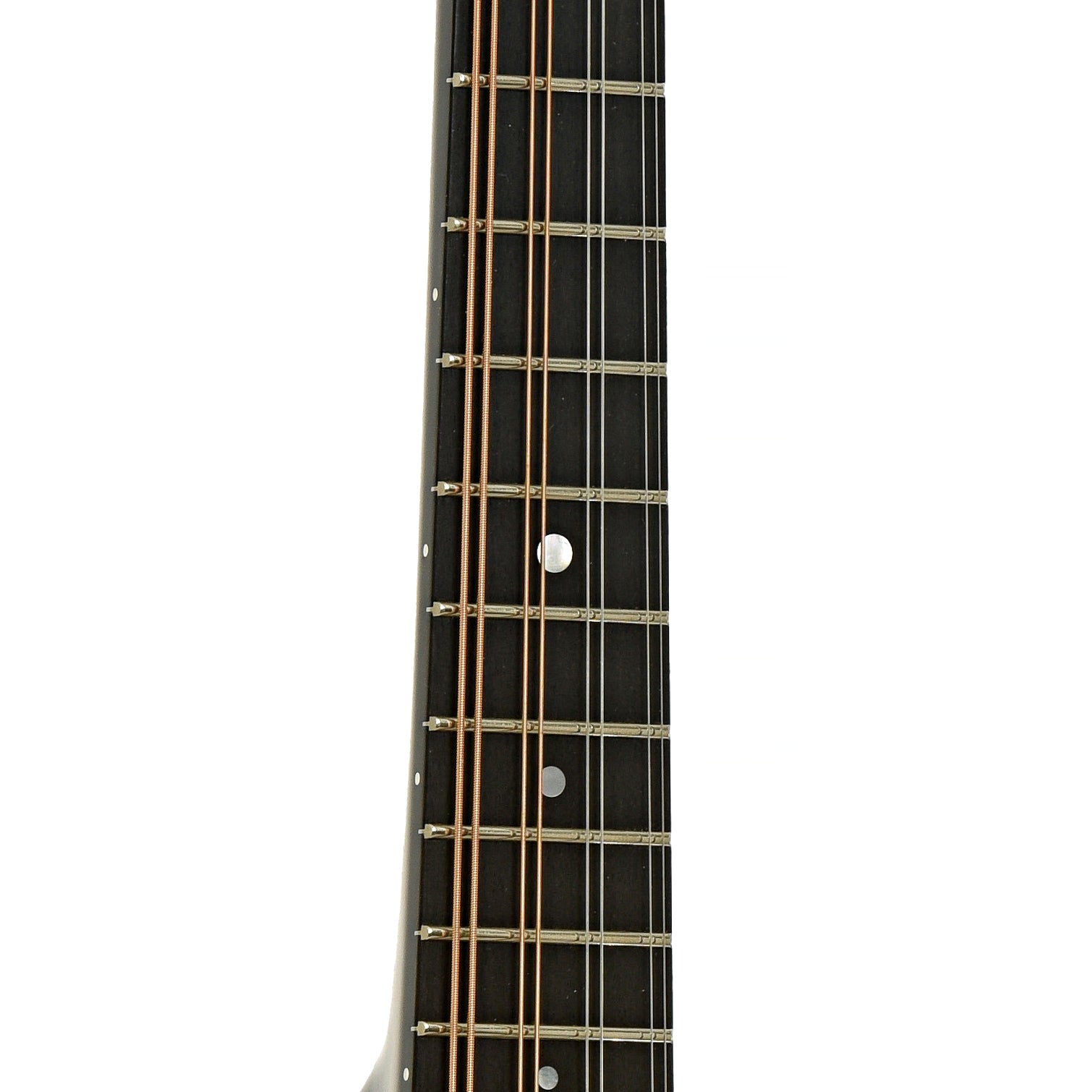 Fretboard of Collings MT O Oval Hole A-Style Mandolin