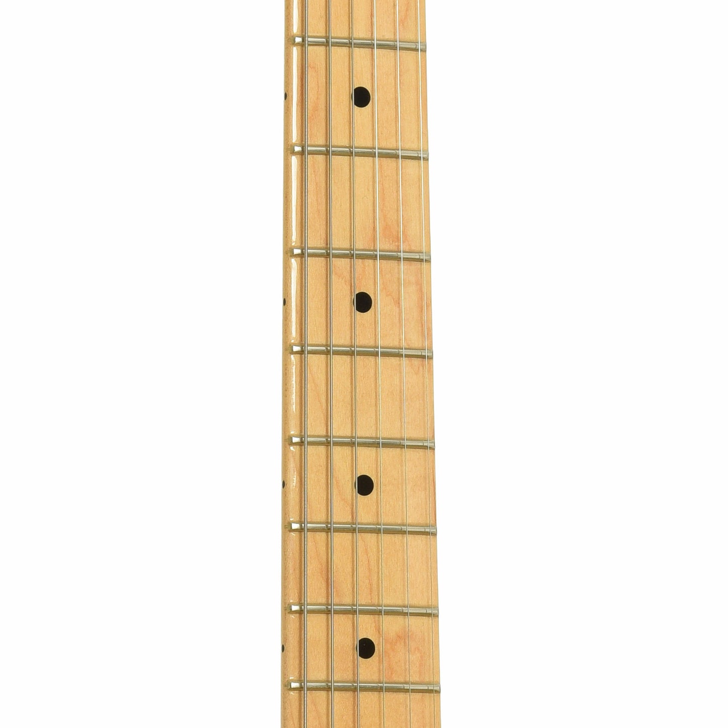 Fretboard of Fender FSR 60th Anniversary American Standard Stratocaster Aztec Gold Electric Guitar 