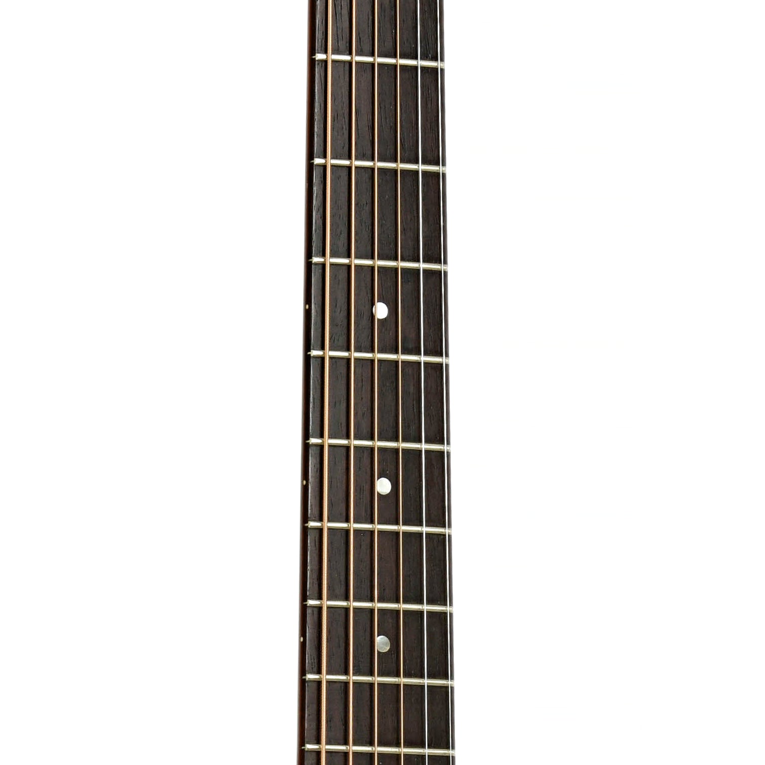 Fretboard of Guild D-40 Bluegrass Jubilee Acoustic Guitar 