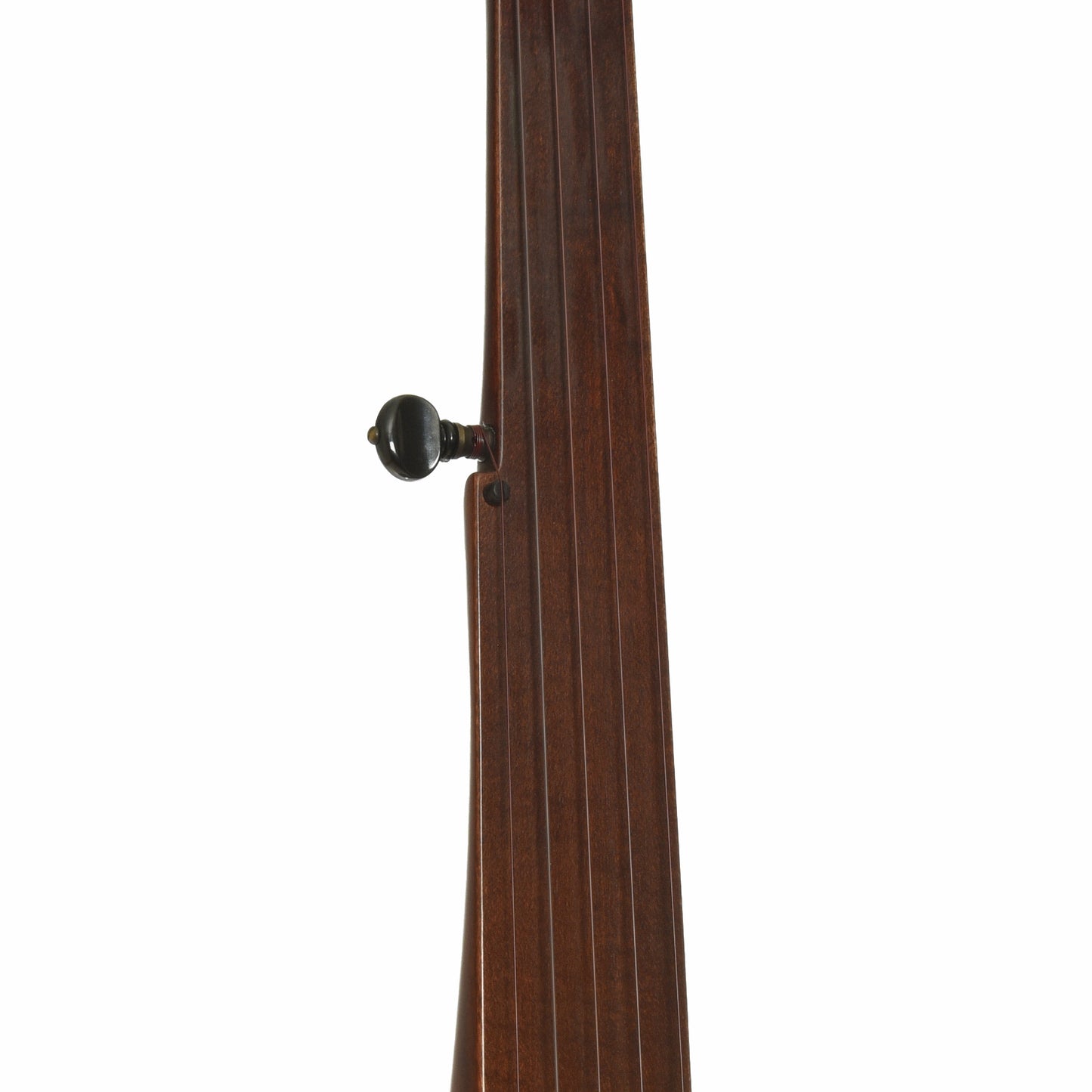 Fingerboard of John Bowlin 1865 Fretless Mintrel Banjo